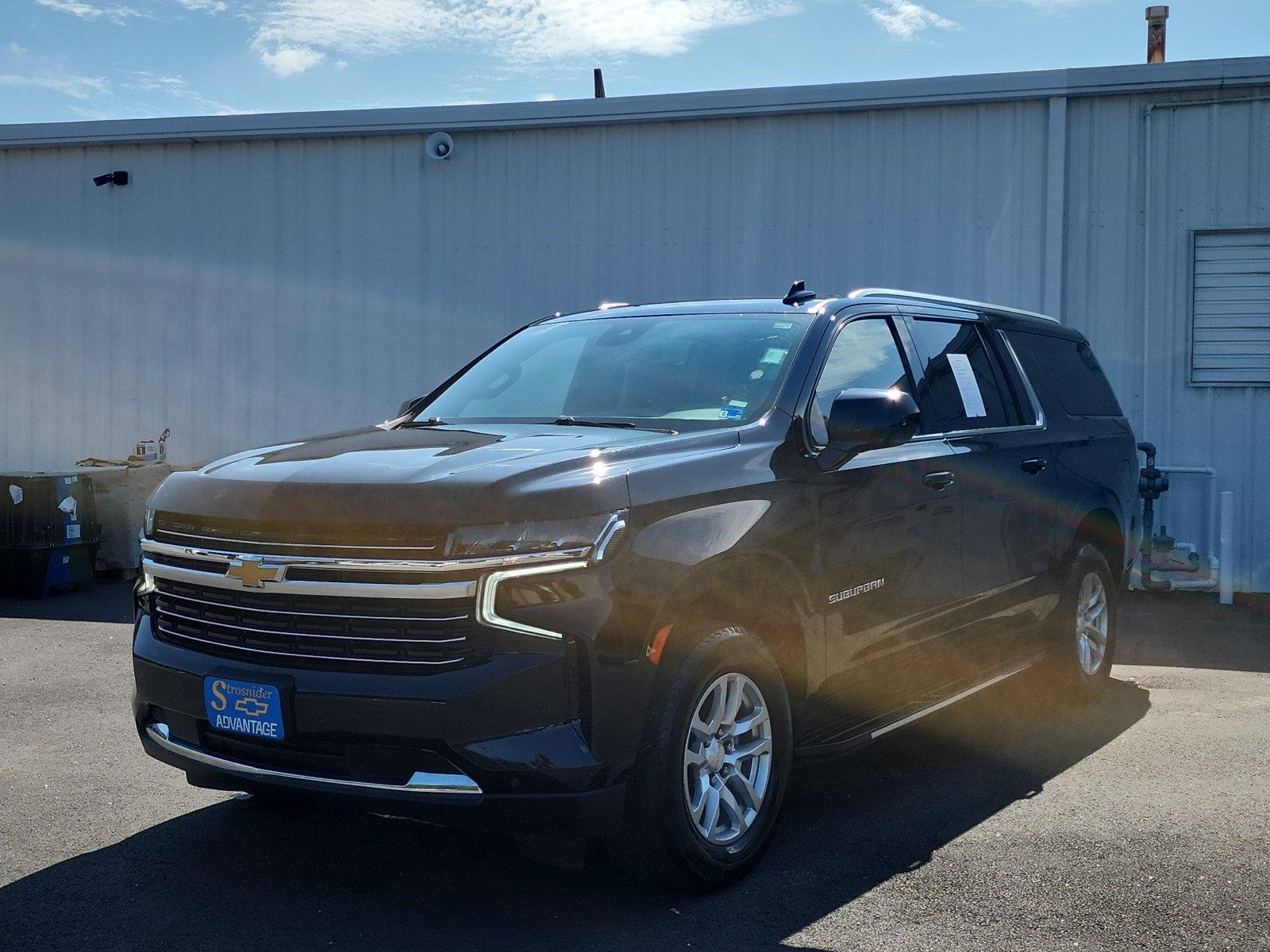 Black 2024 Chevrolet Suburban SUV / Crossover Four-Wheel Drive Automatic
