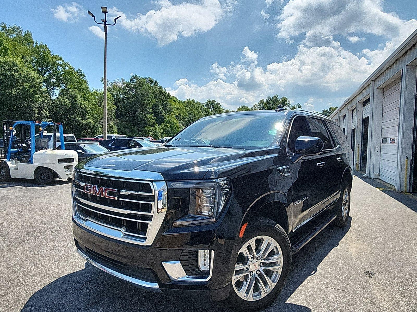 Onyx Black 2021 GMC Yukon SUV / Crossover Four-Wheel Drive Automatic