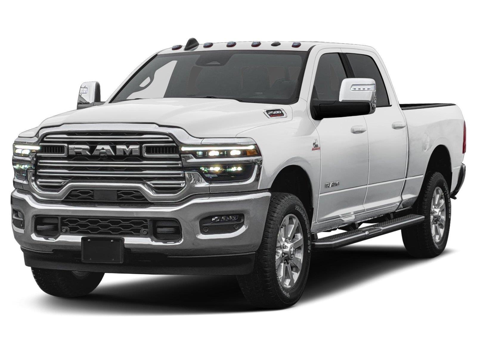 Bright White Clearcoat 2026 RAM 2500 Pickup Truck Four-Wheel Drive 8-Speed Automatic