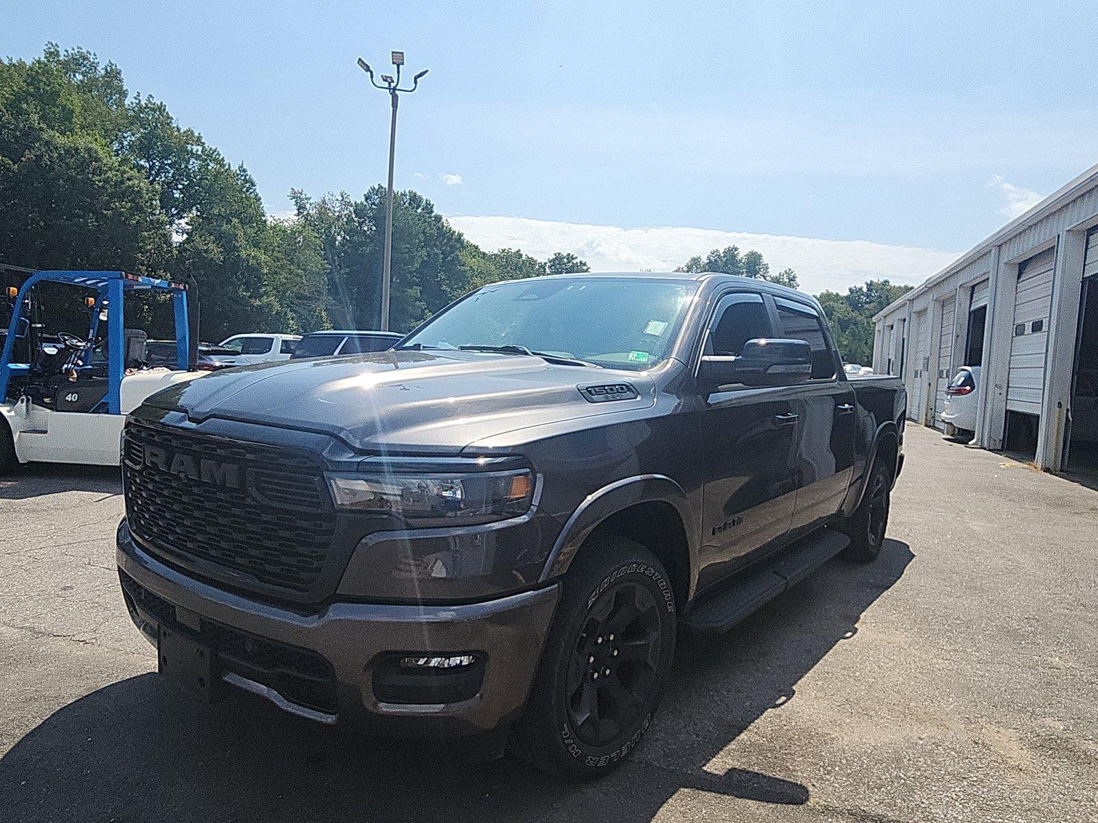 Gray (Granite Crystal Metallic Clearcoat) 2025 RAM 1500 Pickup Truck Four-Wheel Drive 8-Speed Automatic