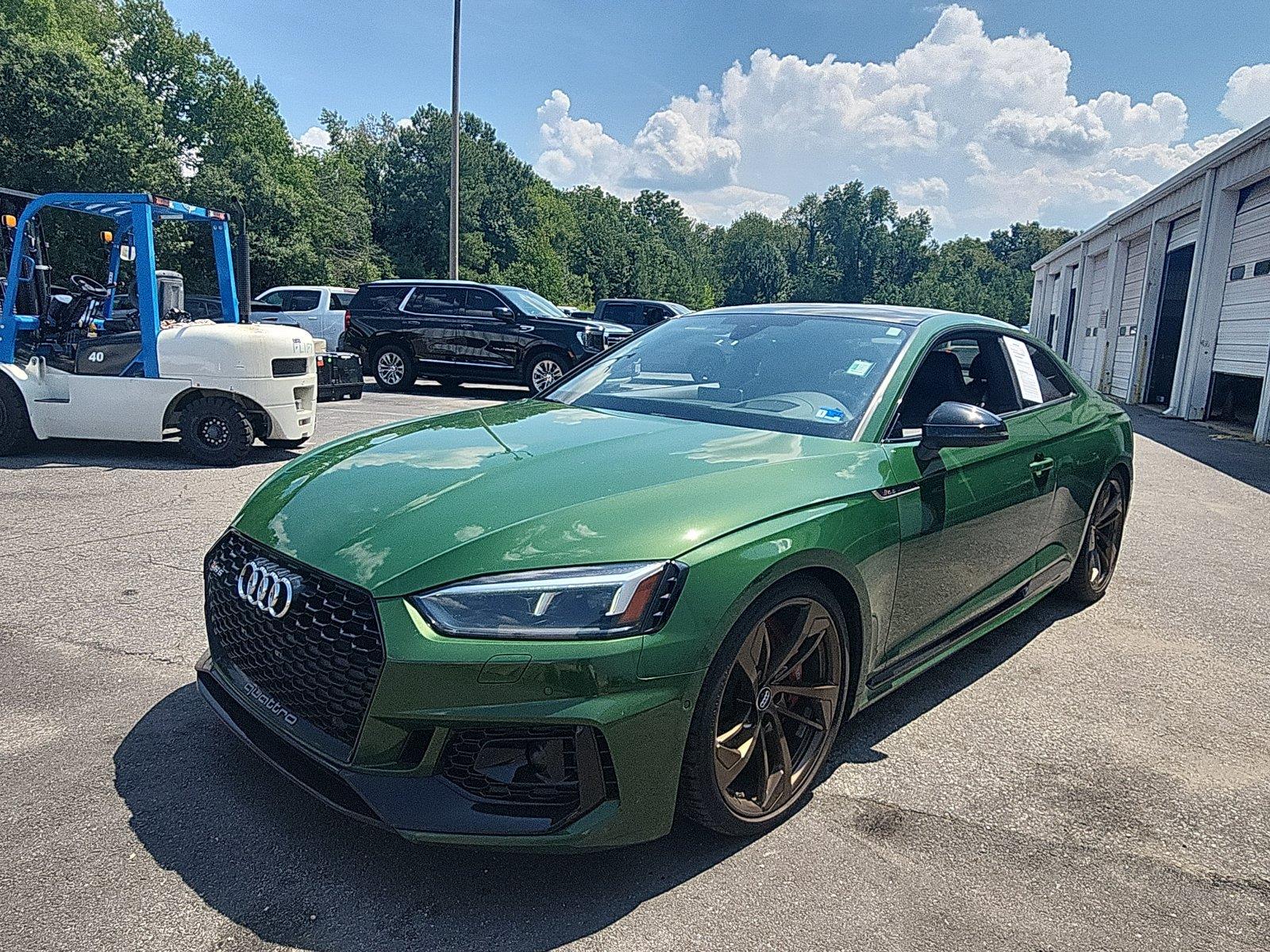 Sonoma Green Metallic 2019 Audi RS 5 Coupe All-Wheel Drive Automatic