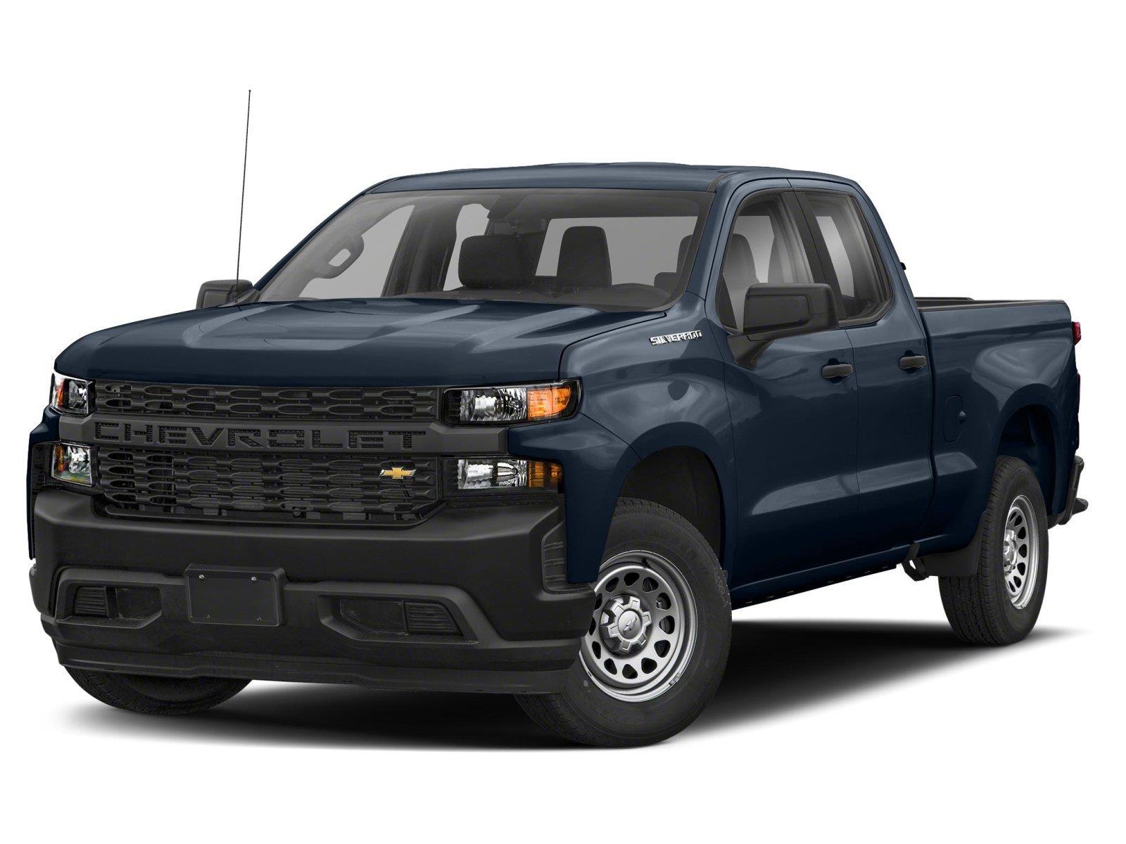 Northsky Blue Metallic 2019 Chevrolet Silverado 1500 Pickup Truck Four-Wheel Drive 8-Speed Automatic