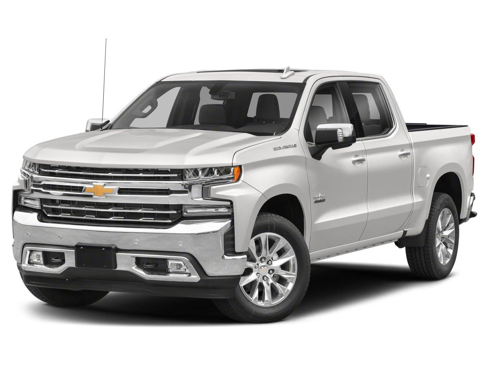 Summit White 2021 Chevrolet Silverado 1500 Pickup Truck Four-Wheel Drive Automatic