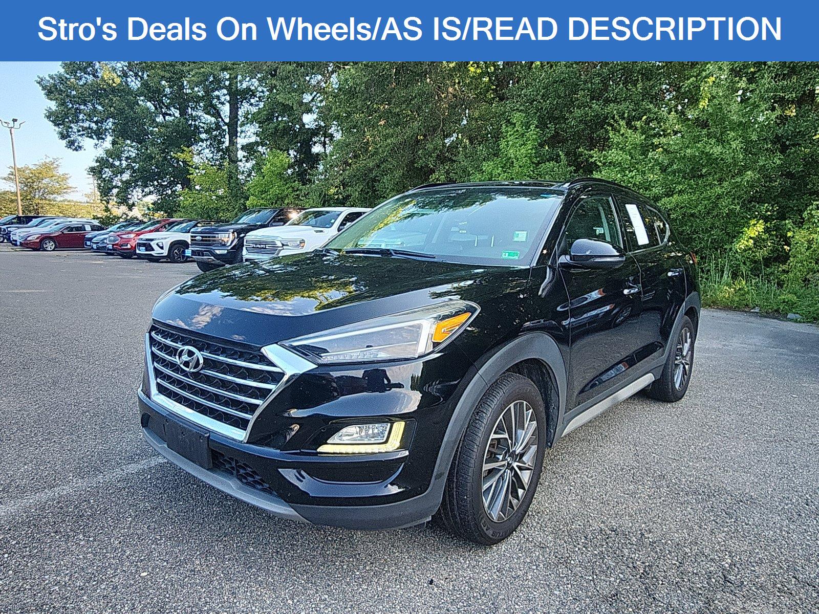 Black Noir Pearl 2020 Hyundai Tucson SUV / Crossover All-Wheel Drive Automatic