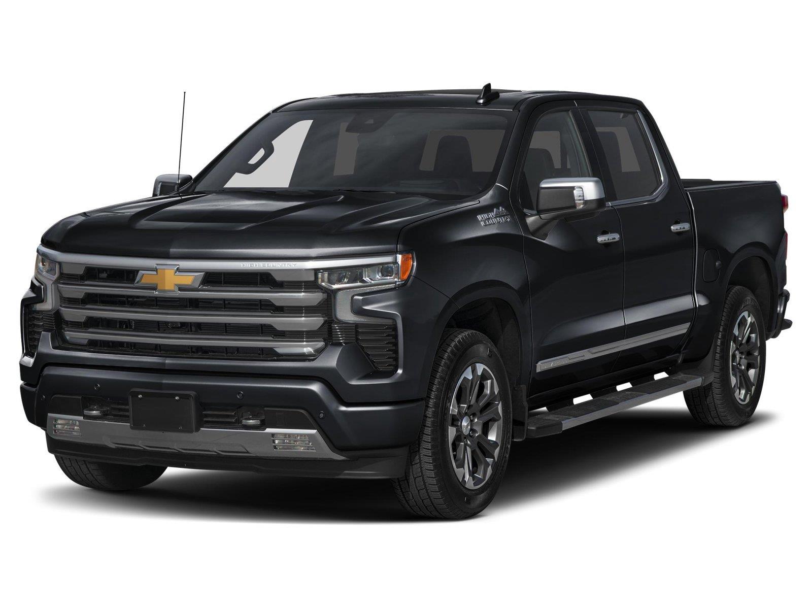 Black 2026 Chevrolet Silverado 1500 Pickup Truck Four-Wheel Drive Automatic