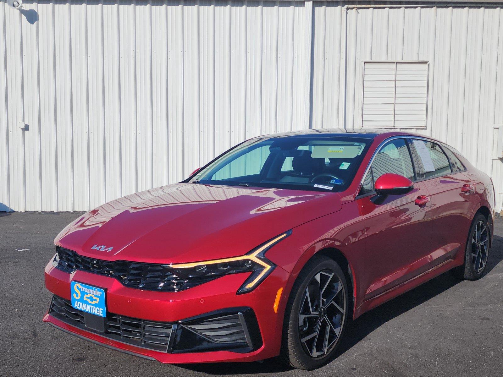 Runway Red 2025 Kia K5 Sedan Front-Wheel Drive Automatic