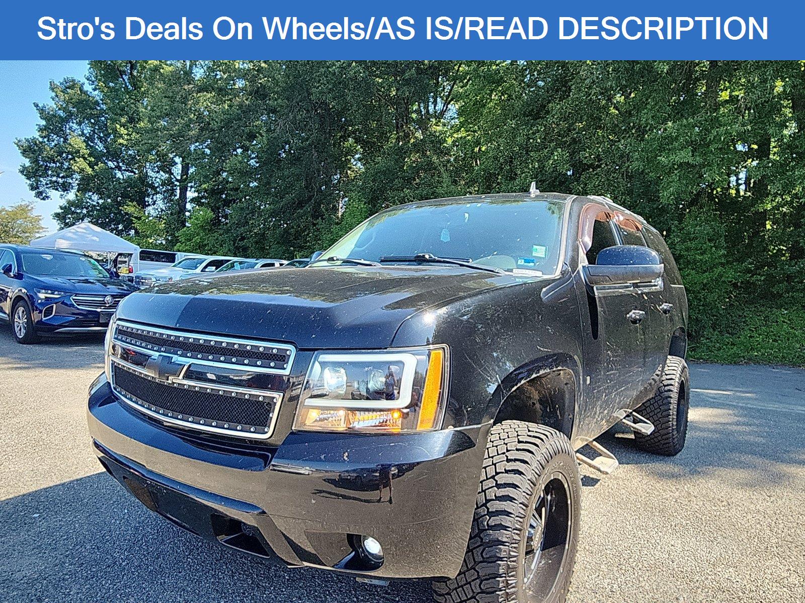 Black 2009 Chevrolet Tahoe SUV / Crossover Four-Wheel Drive 6-Speed Automatic