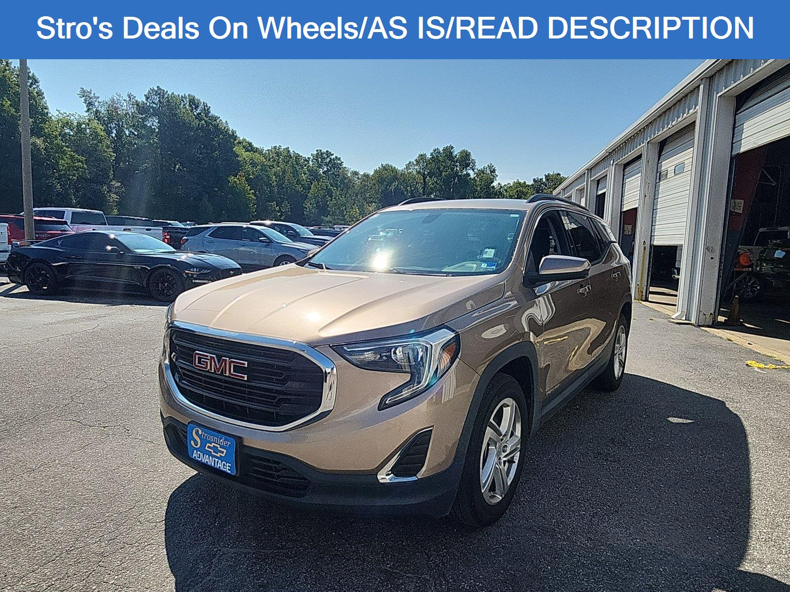 Coppertino Metallic 2018 GMC Terrain SUV / Crossover Front-Wheel Drive 9-Speed Automatic Overdrive