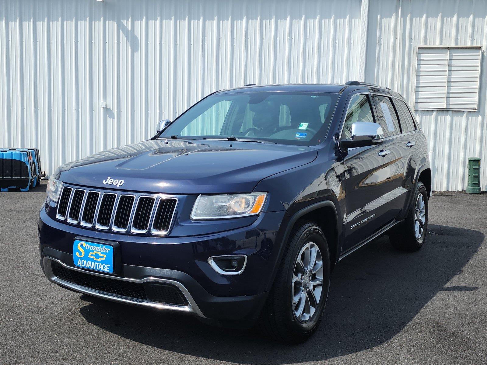True Blue Pearlcoat 2016 Jeep Grand Cherokee SUV / Crossover 4X2 8-Speed Automatic