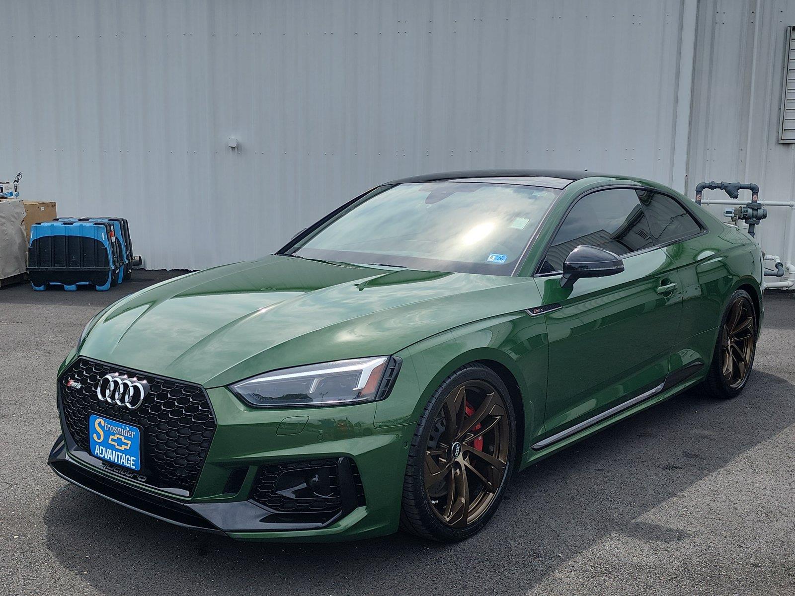 Sonoma Green Metallic 2019 Audi RS 5 Coupe All-Wheel Drive Automatic