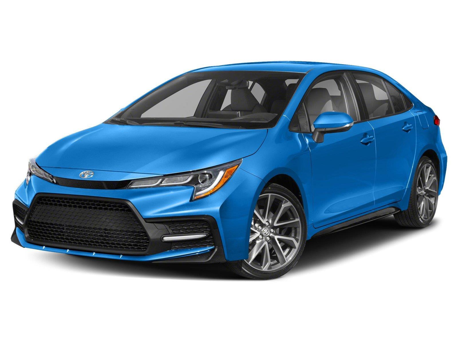 Blue Crush Metallic w/Black Sand Pearl Roof 2021 Toyota Corolla Sedan Front-Wheel Drive Continuously Variable Transmission