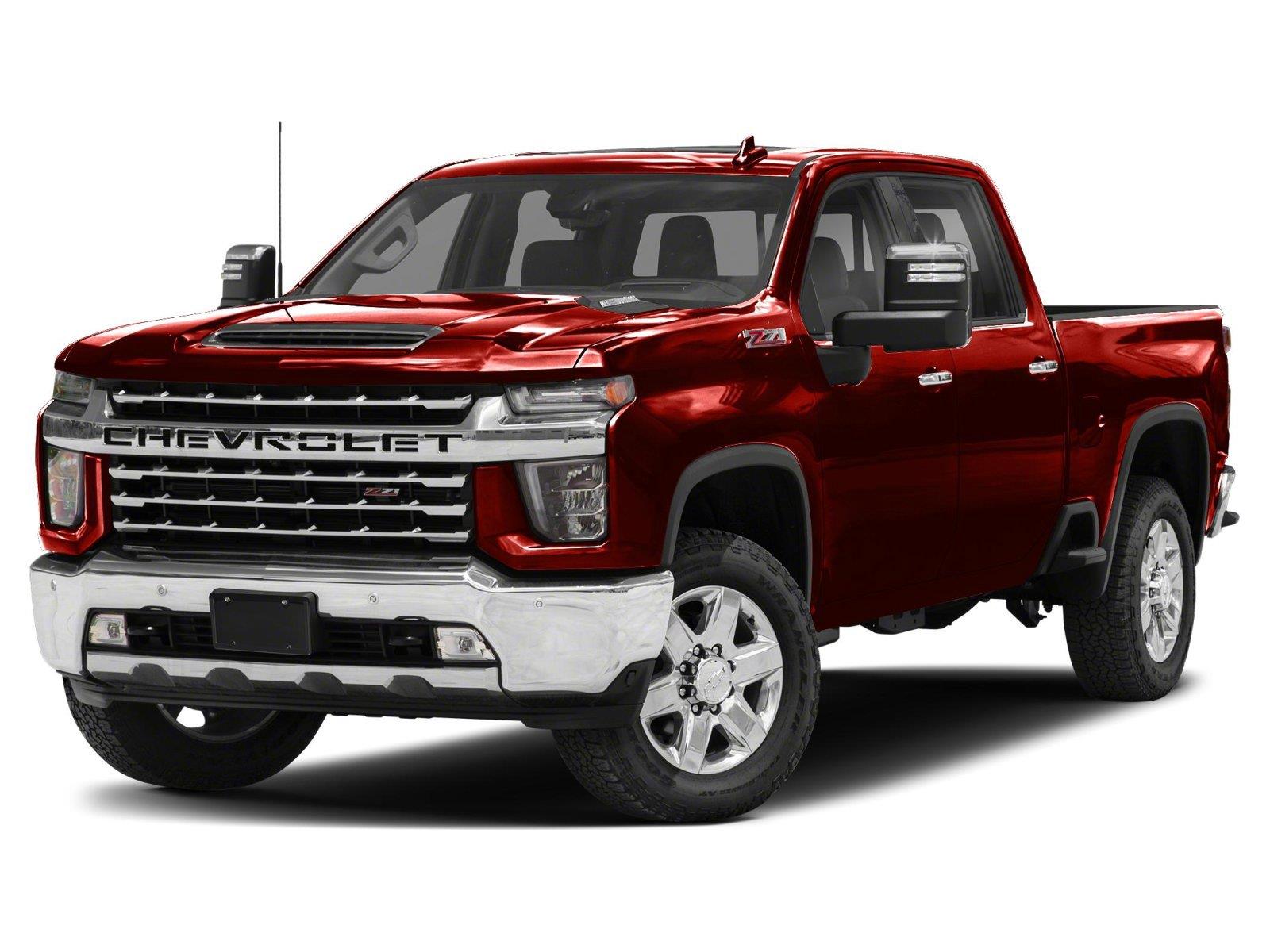 Red Hot 2021 Chevrolet Silverado 2500HD Pickup Truck Four-Wheel Drive 6-Speed Automatic