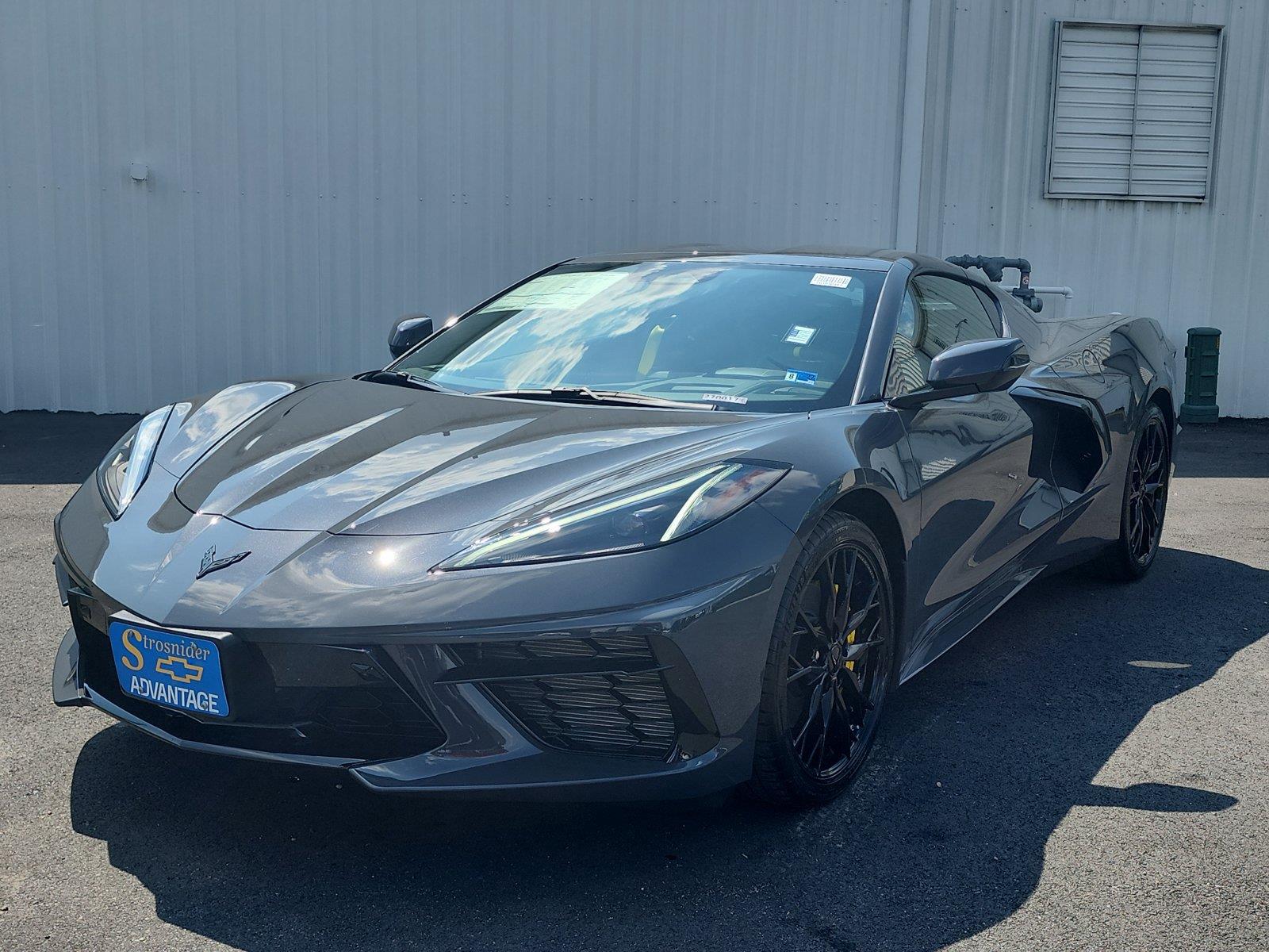 Pitch Gray Metallic 2027 Chevrolet Corvette Coupe Rear-Wheel Drive 8-Speed Dual Clutch