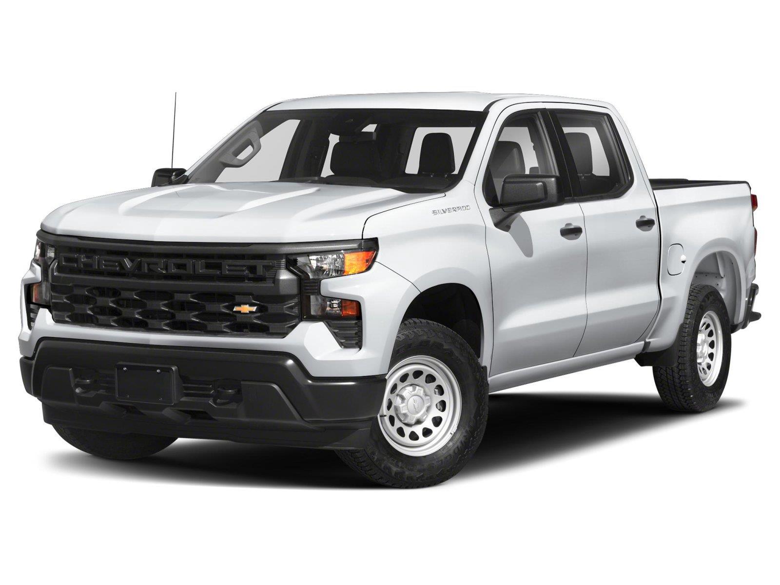 Summit White 2024 Chevrolet Silverado 1500 Pickup Truck Four-Wheel Drive 8-Speed Automatic