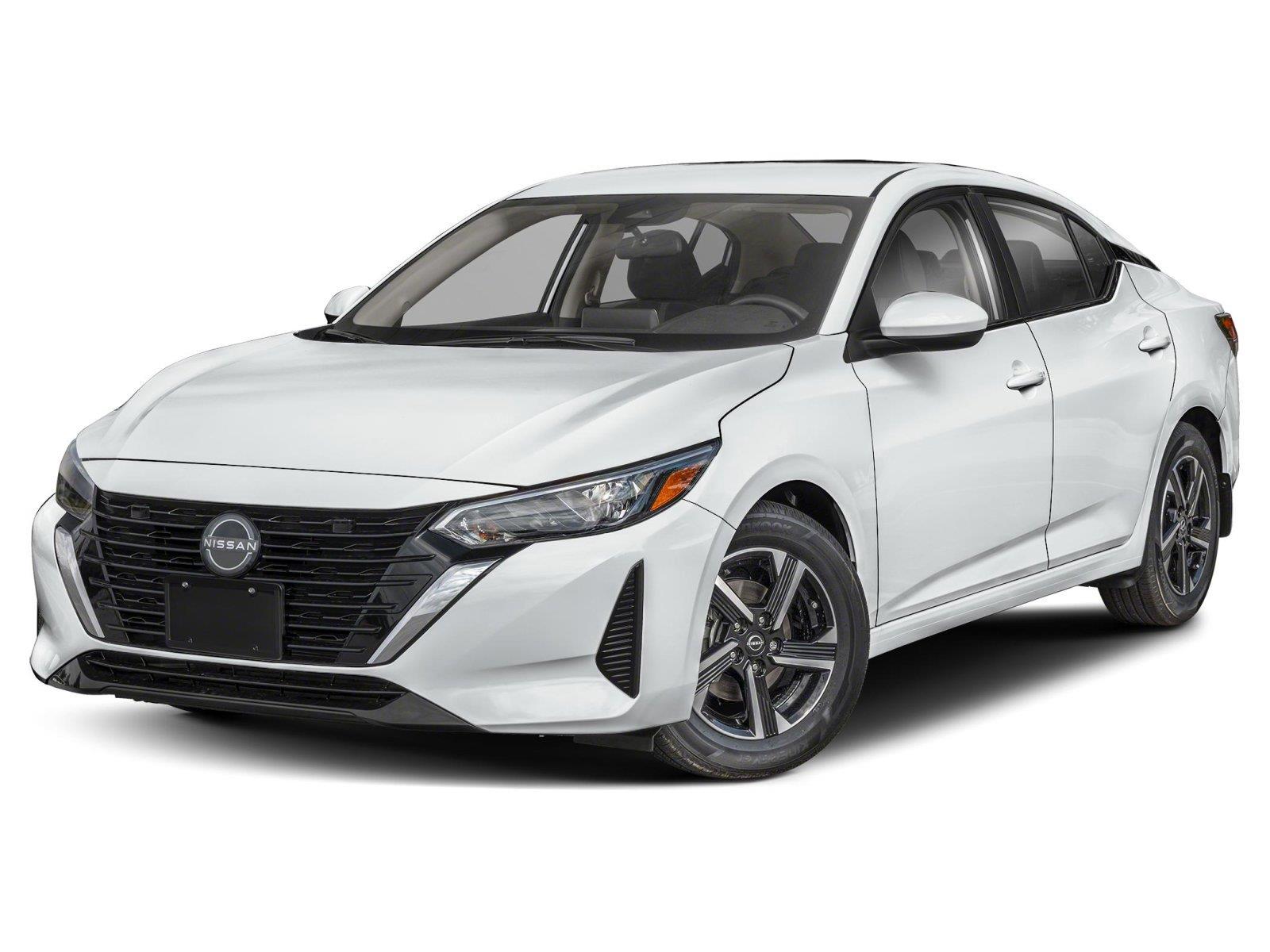 White (Fresh Powder) 2025 Nissan Sentra Sedan Front-Wheel Drive Continuously Variable Transmission