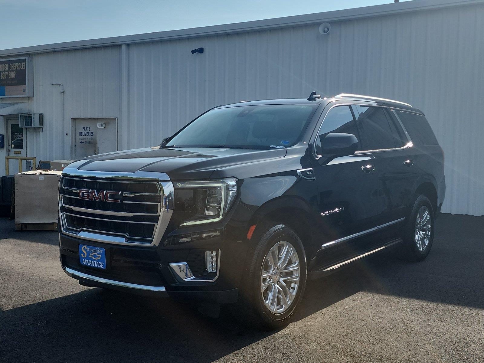 Onyx Black 2021 GMC Yukon SUV / Crossover Four-Wheel Drive Automatic