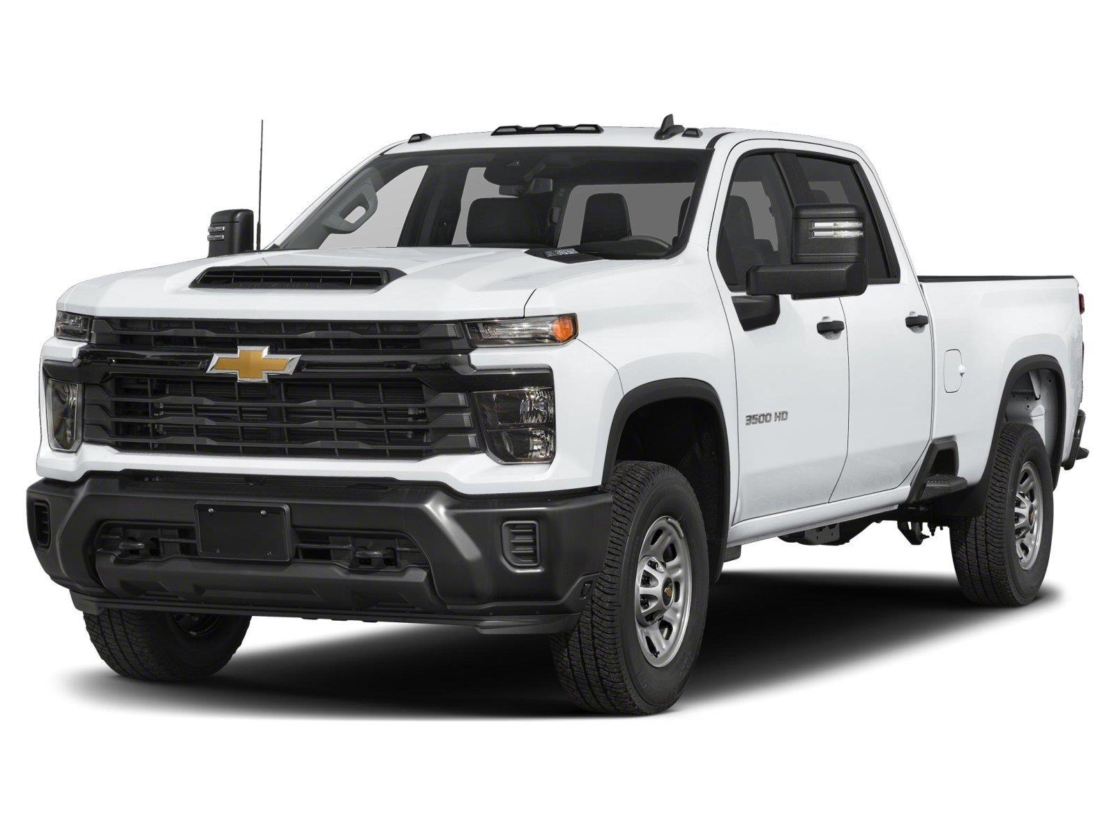 Summit White 2026 Chevrolet Silverado 3500HD Pickup Truck Four-Wheel Drive Automatic