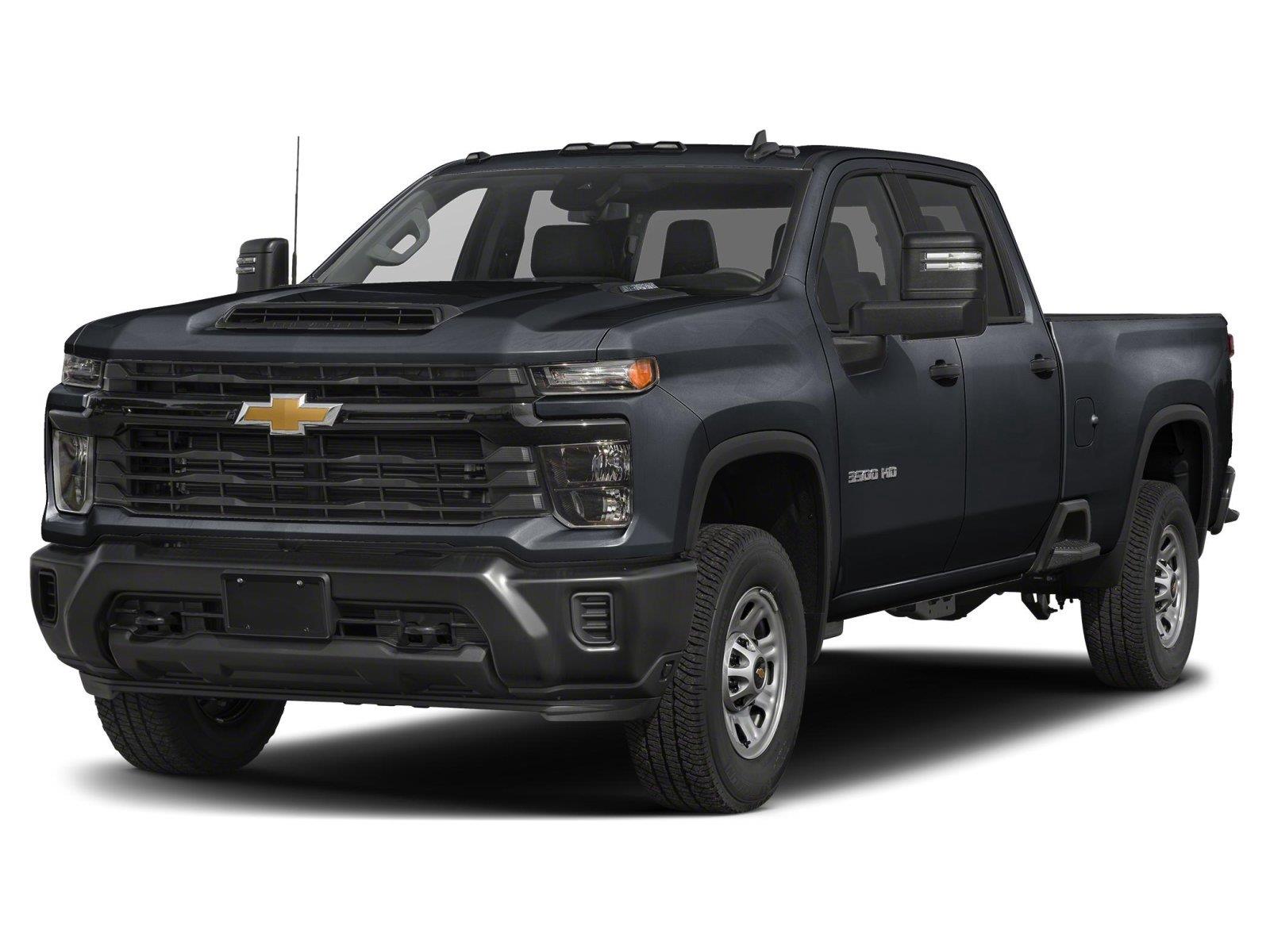 Black 2026 Chevrolet Silverado 3500HD Pickup Truck Four-Wheel Drive Automatic