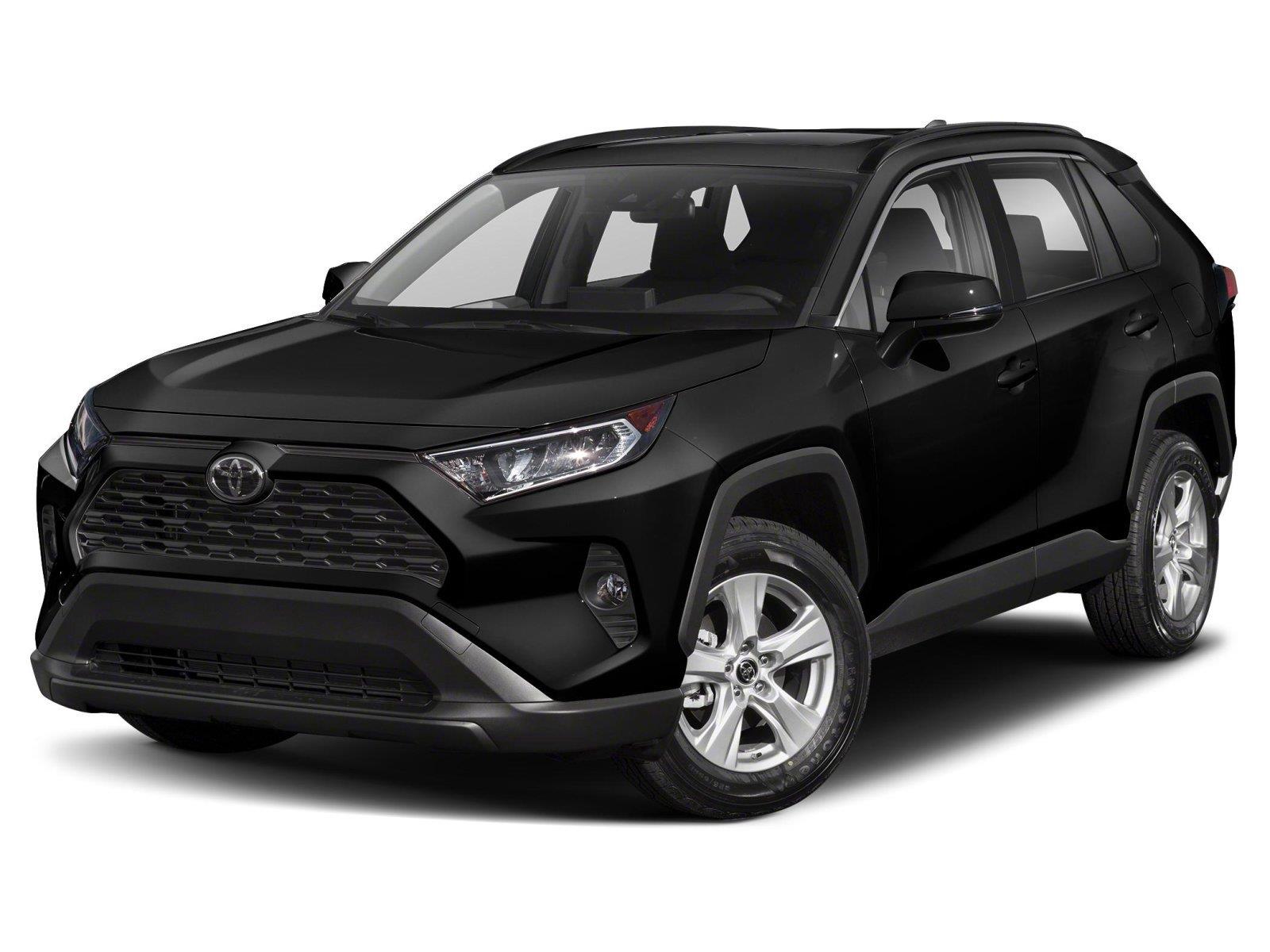 Midnight Black Metallic 2021 Toyota RAV4 SUV / Crossover Front-Wheel Drive Automatic