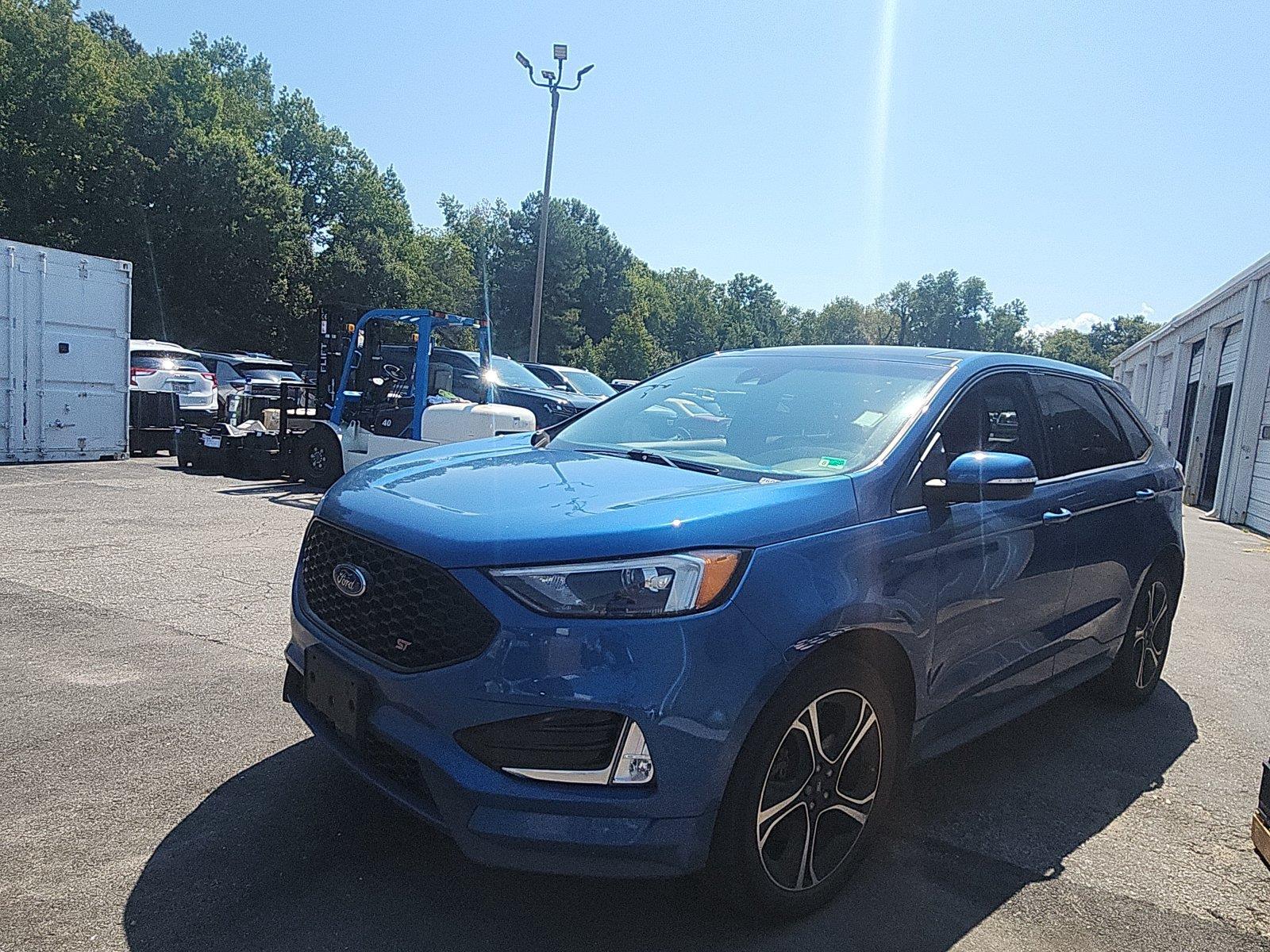Ford Performance Blue Metallic 2019 Ford Edge SUV / Crossover All-Wheel Drive 8-Speed Automatic