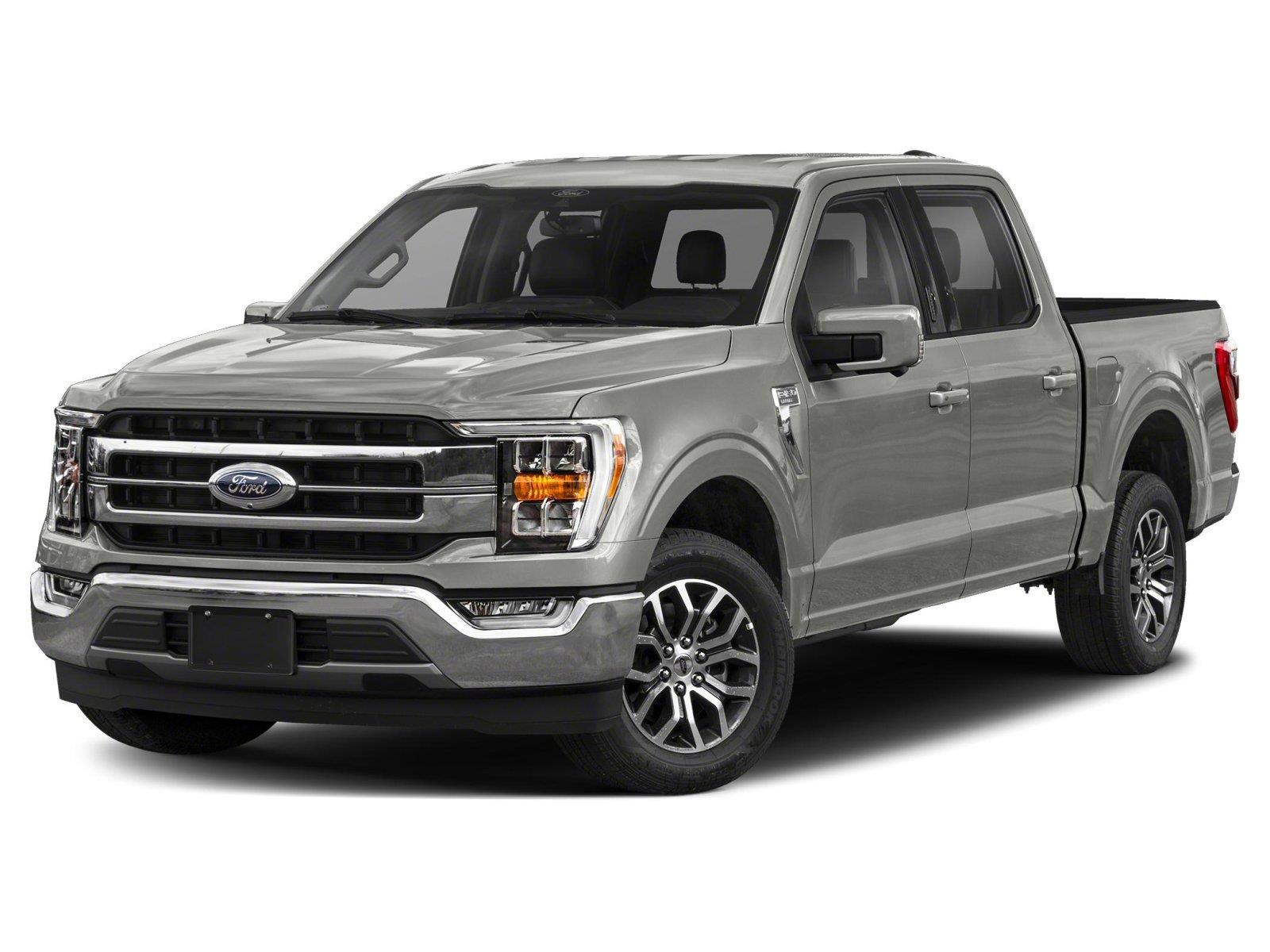 Iconic Silver Metallic 2022 Ford F-150 Pickup Truck Four-Wheel Drive Automatic