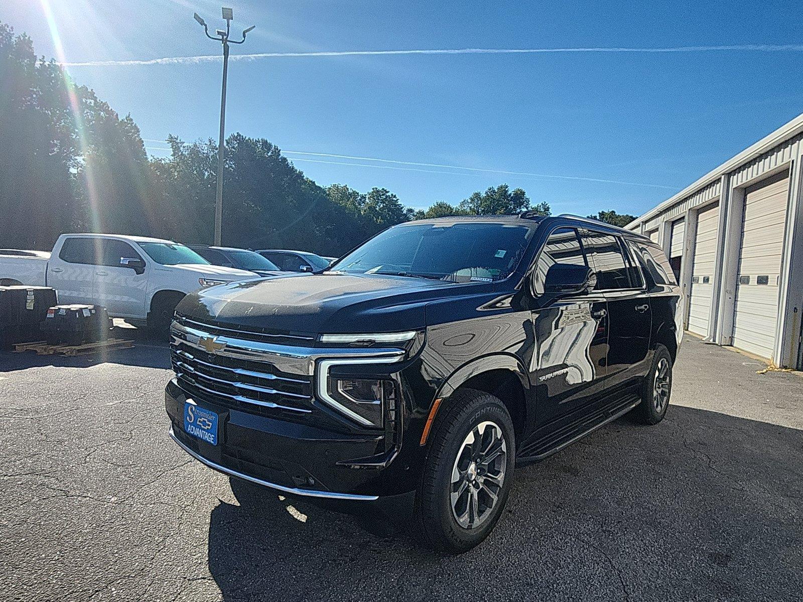 Black 2025 Chevrolet Suburban SUV / Crossover Four-Wheel Drive Automatic