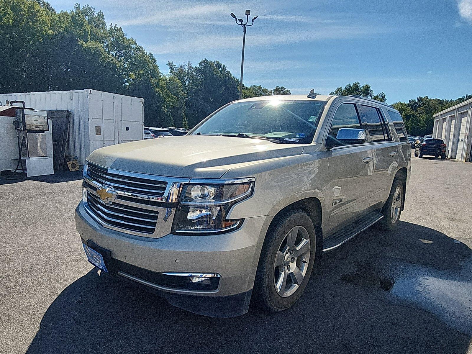 Champagne Silver Metallic 2017 Chevrolet Tahoe SUV / Crossover Four-Wheel Drive 6-Speed Automatic