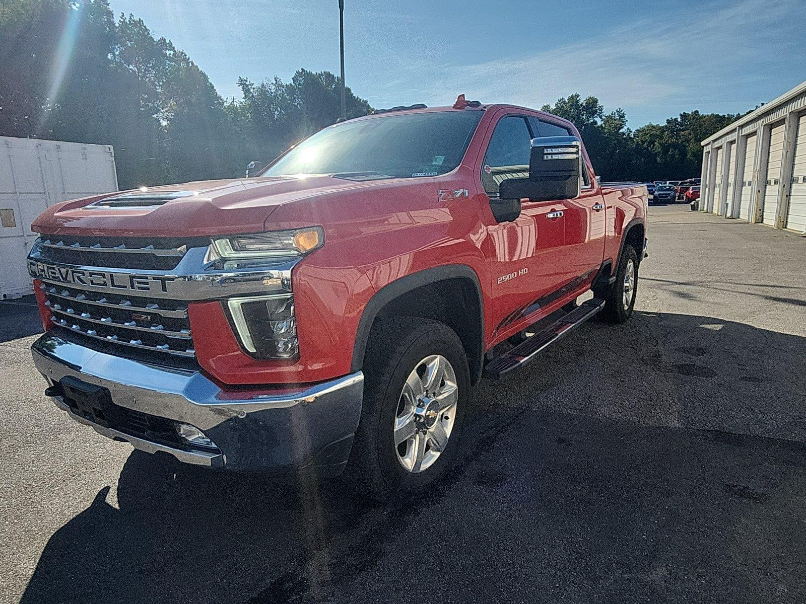 Red Hot 2021 Chevrolet Silverado 2500HD Pickup Truck Four-Wheel Drive 6-Speed Automatic