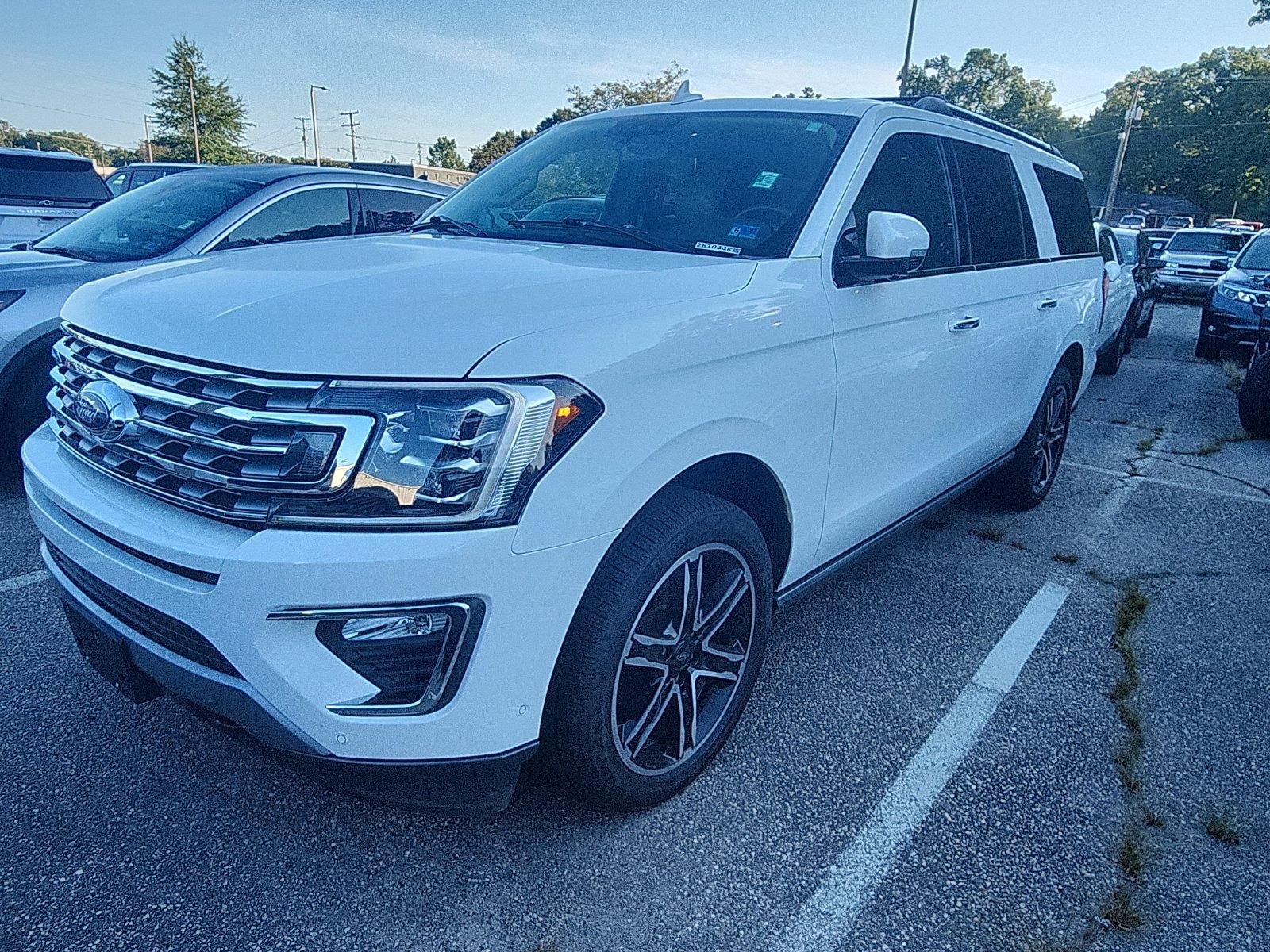 Star White Metallic Tri-Coat 2021 Ford Expedition SUV / Crossover Four-Wheel Drive Automatic