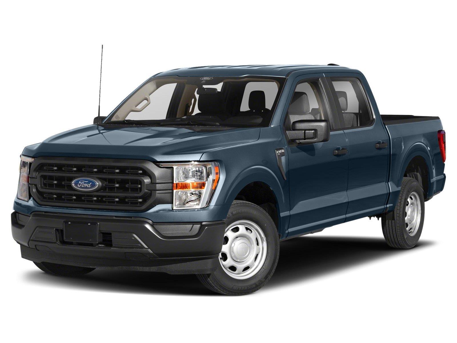 Antimatter Blue Metallic 2023 Ford F-150 Pickup Truck Four-Wheel Drive Automatic