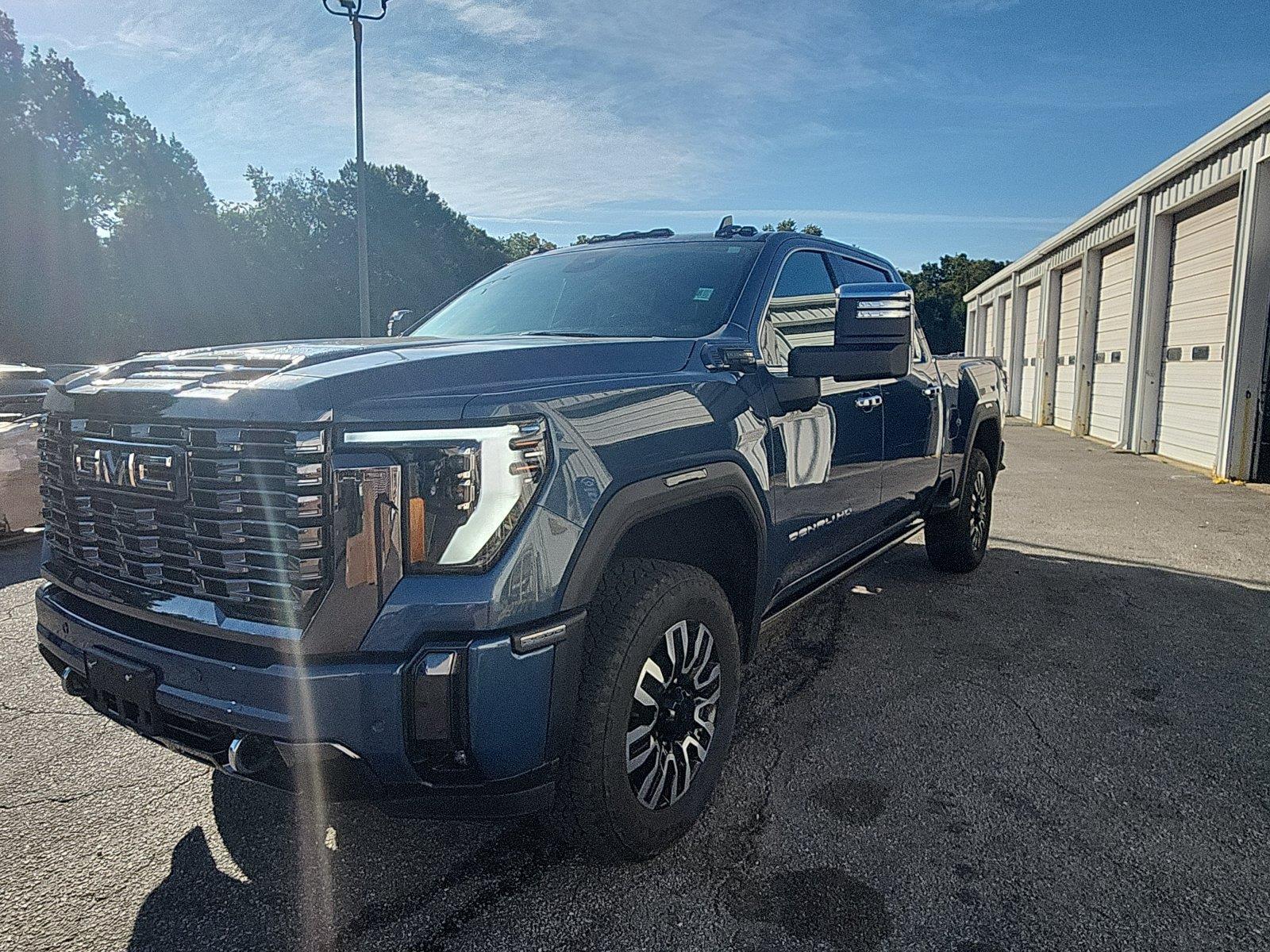 Downpour Metallic 2024 GMC Sierra 2500HD Pickup Truck Four-Wheel Drive Automatic