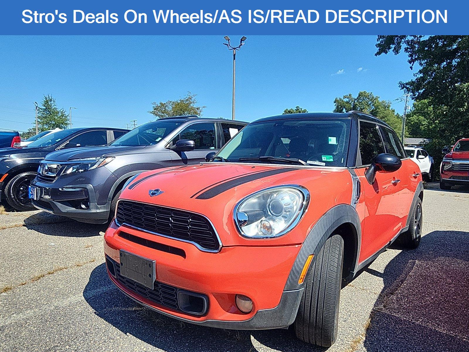  2012 MINI Countryman S FWD   