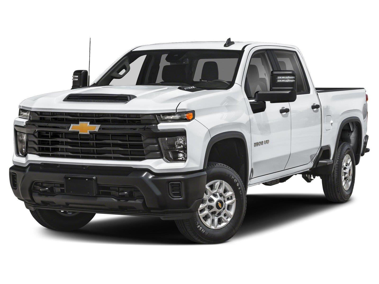 Summit White 2024 Chevrolet Silverado 2500HD Pickup Truck Four-Wheel Drive Automatic
