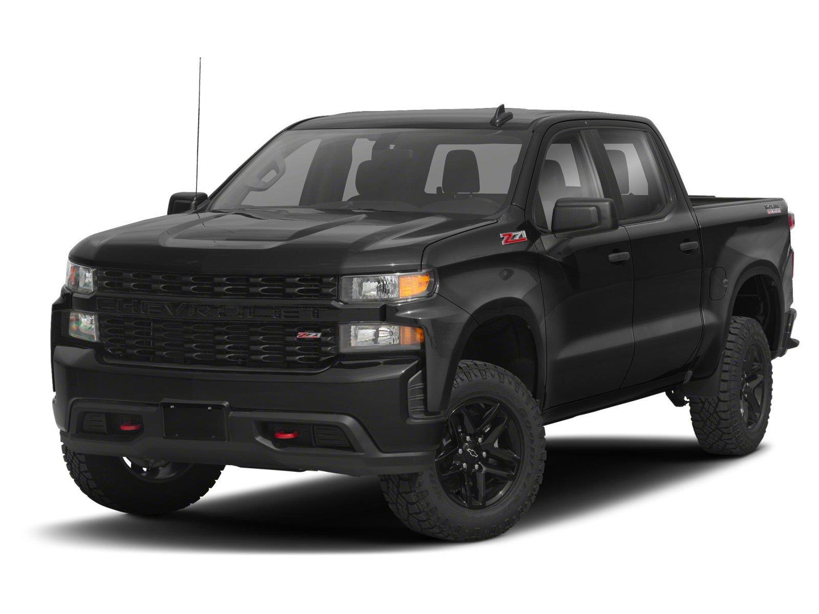 Black 2020 Chevrolet Silverado 1500 Pickup Truck Four-Wheel Drive 6-Speed Automatic