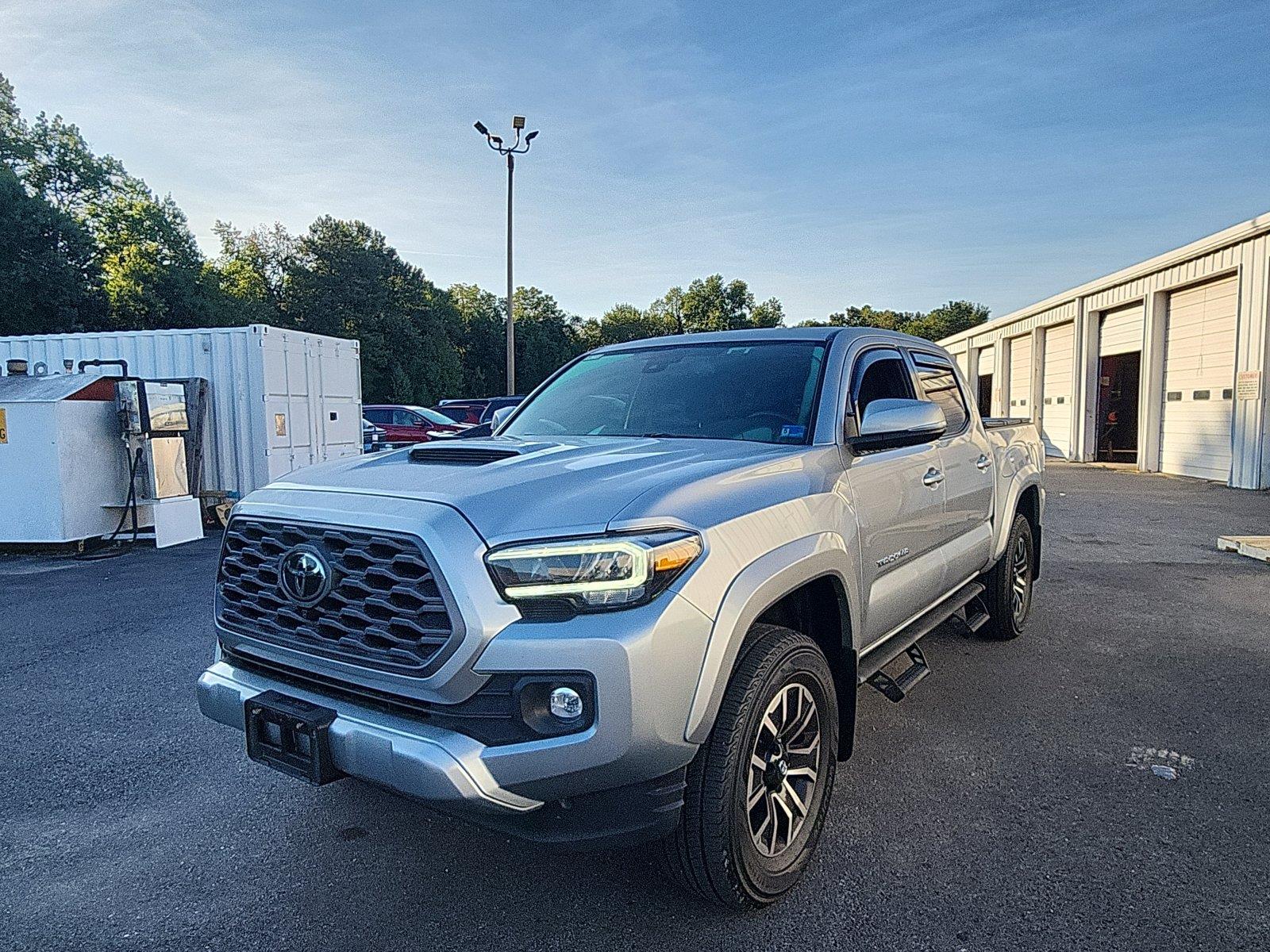 Celestial Silver Metallic 2022 Toyota Tacoma Pickup Truck Four-Wheel Drive Manual