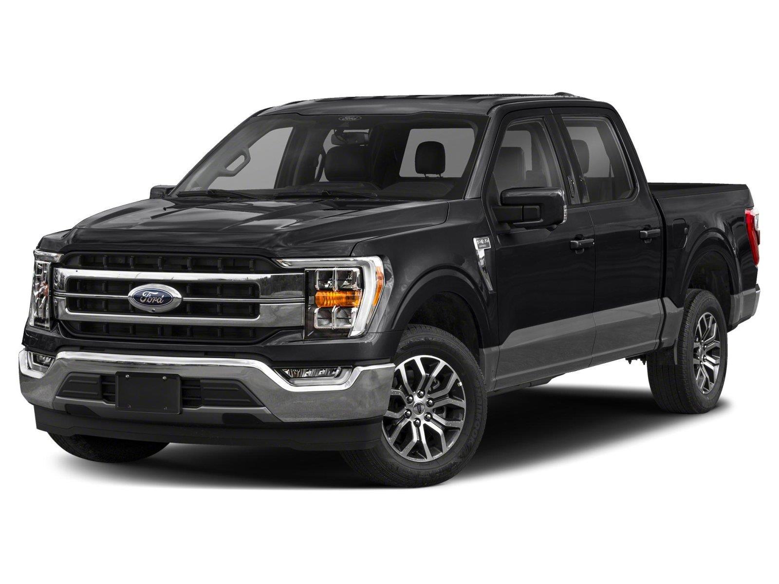 Agate Black Metallic 2022 Ford F-150 Pickup Truck Four-Wheel Drive 10-Speed Automatic