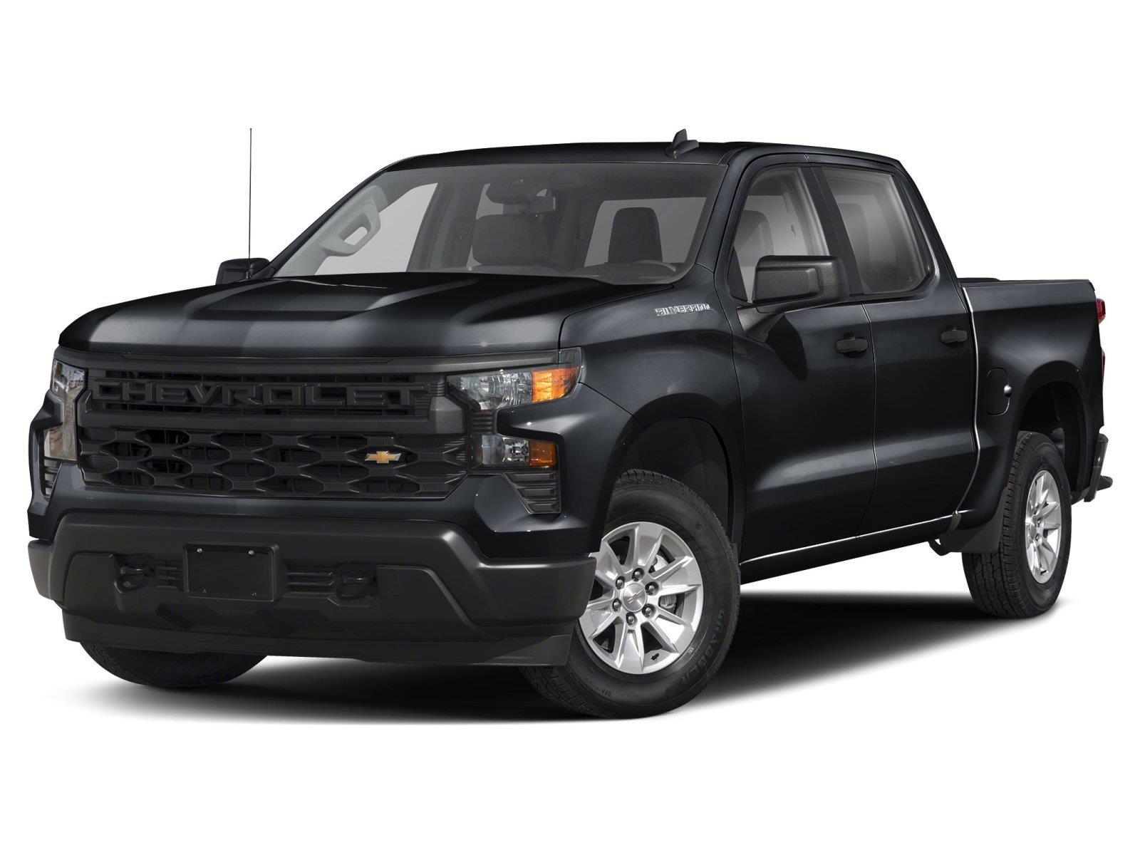 Black 2026 Chevrolet Silverado 1500 Pickup Truck Four-Wheel Drive 8-Speed Automatic