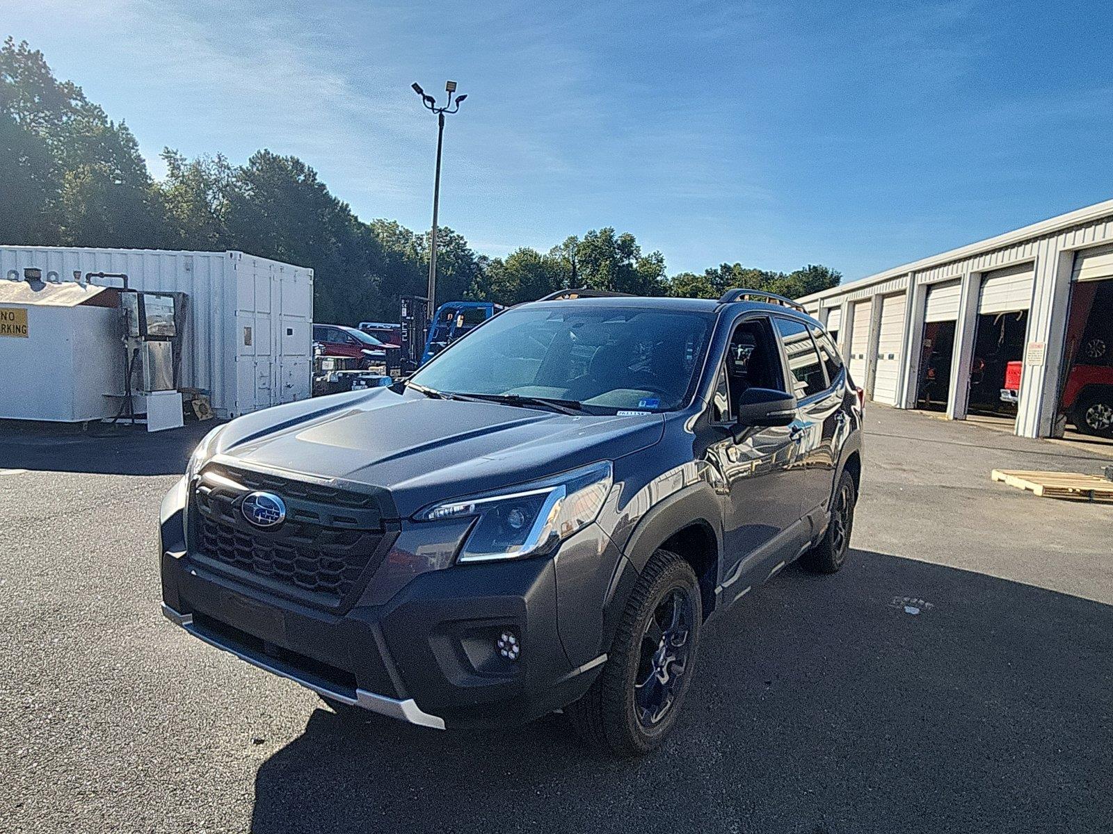 Ice Silver Metallic 2023 Subaru Forester SUV / Crossover All-Wheel Drive Continuously Variable Transmission
