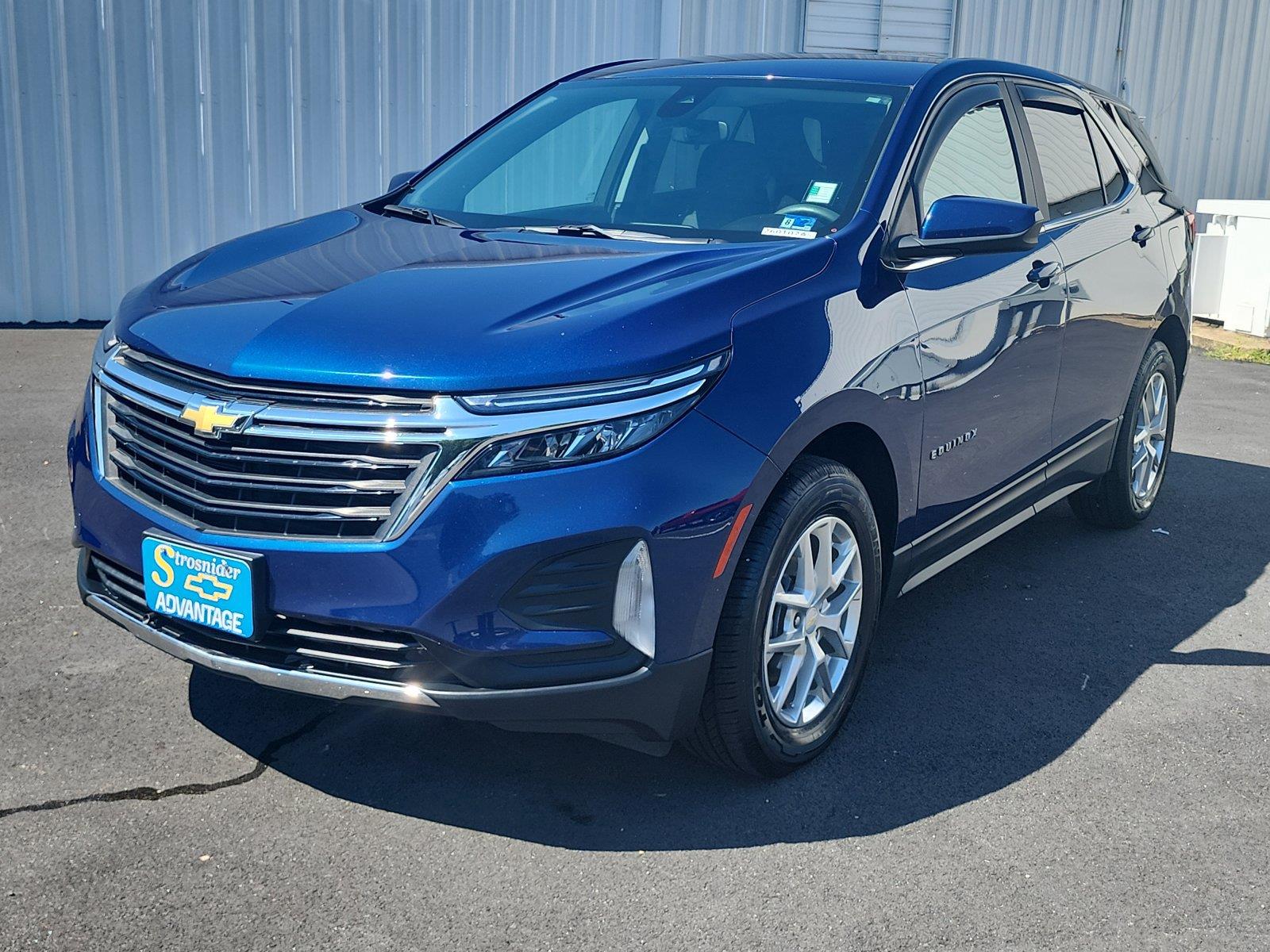 Blue Glow Metallic 2022 Chevrolet Equinox SUV / Crossover Four-Wheel Drive 6-Speed Automatic Overdrive