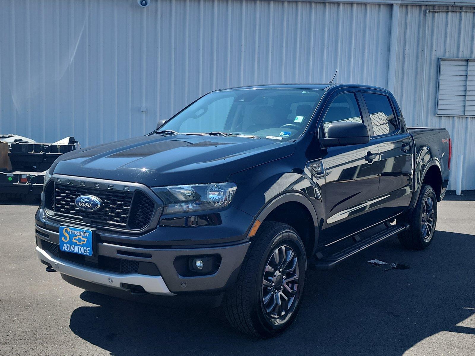 Shadow Black 2019 Ford Ranger Pickup Truck Four-Wheel Drive Automatic