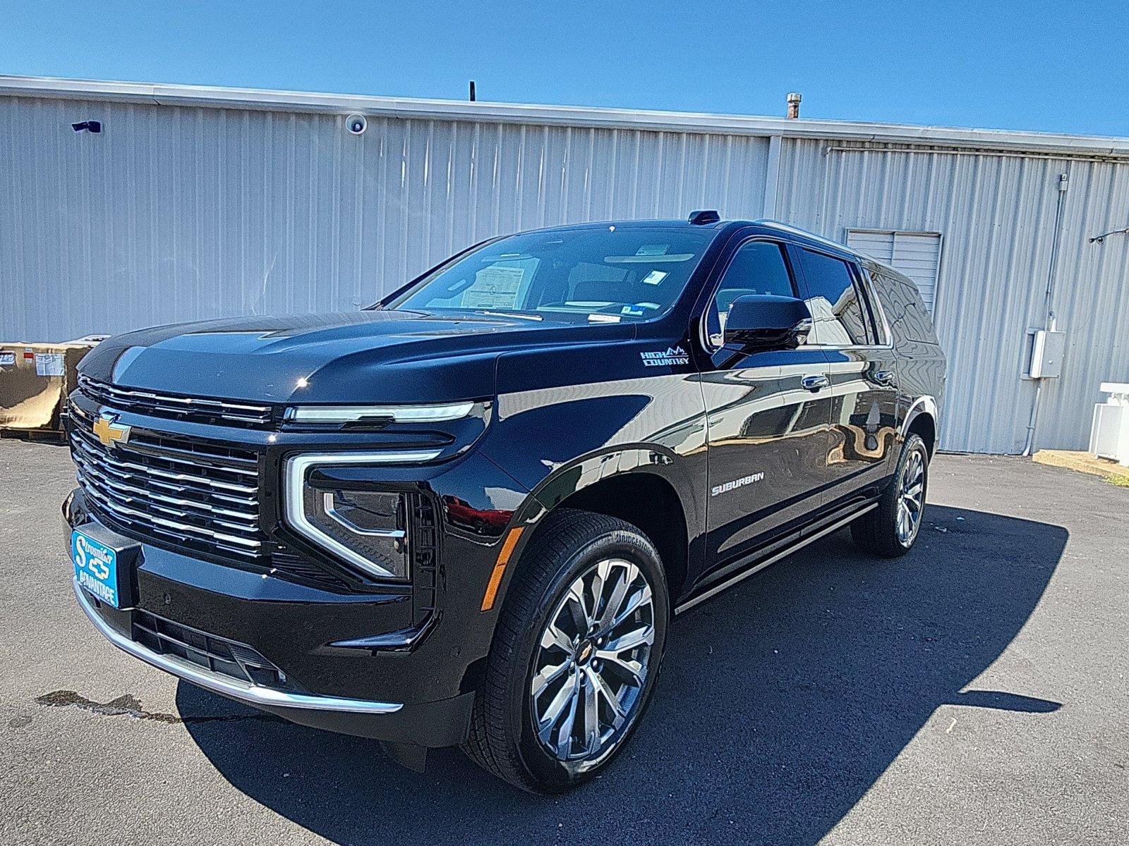 Black 2026 Chevrolet Suburban SUV / Crossover Four-Wheel Drive Automatic