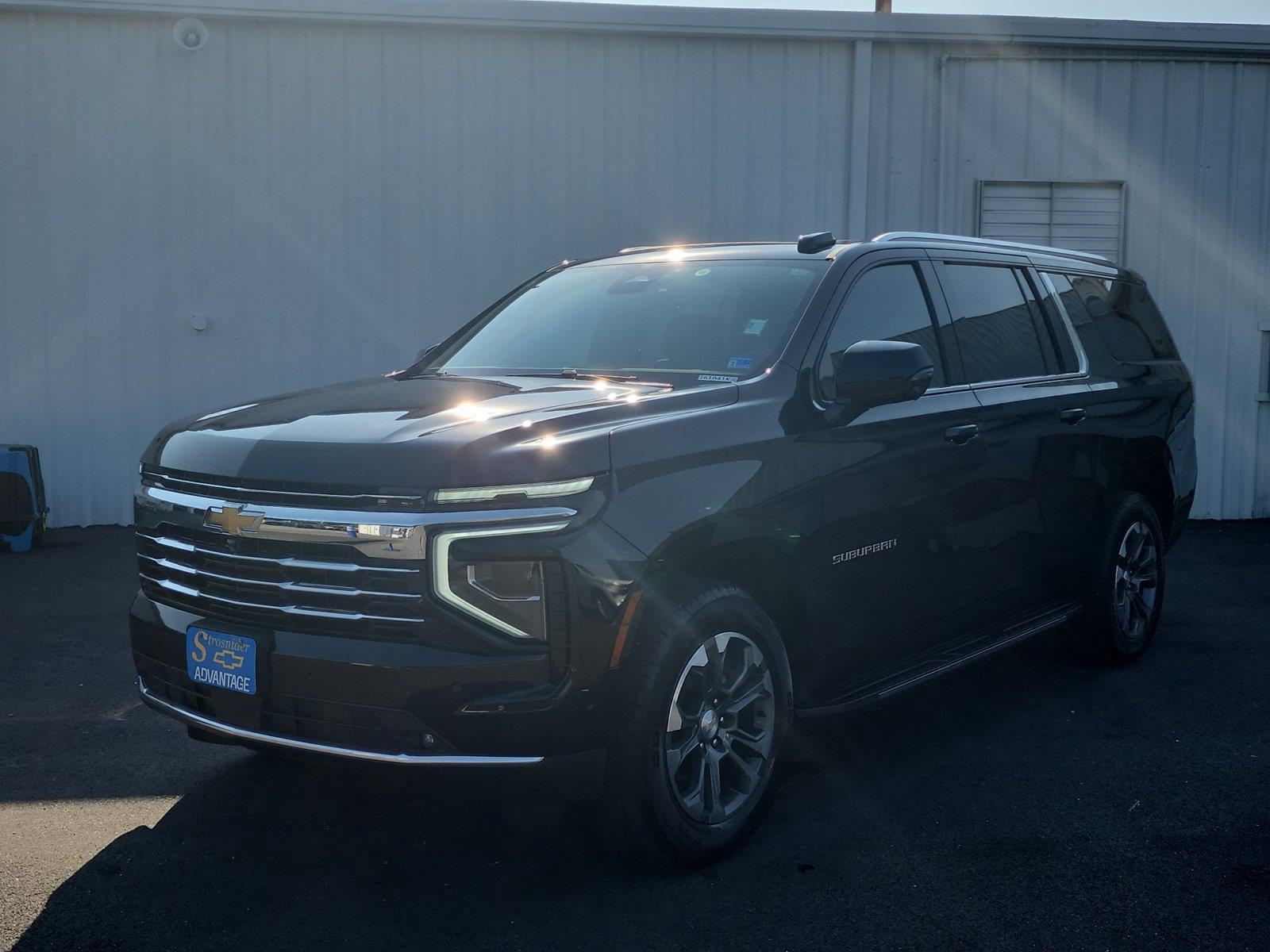 Black 2025 Chevrolet Suburban SUV / Crossover Four-Wheel Drive Automatic