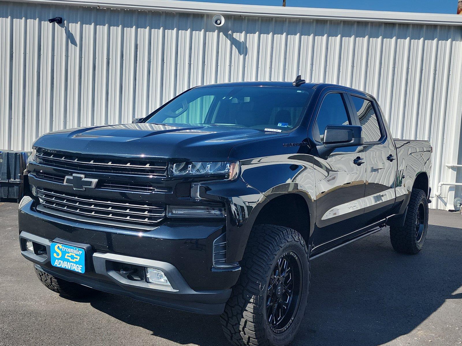 Black 2019 Chevrolet Silverado 1500 Pickup Truck Four-Wheel Drive 8-Speed Automatic