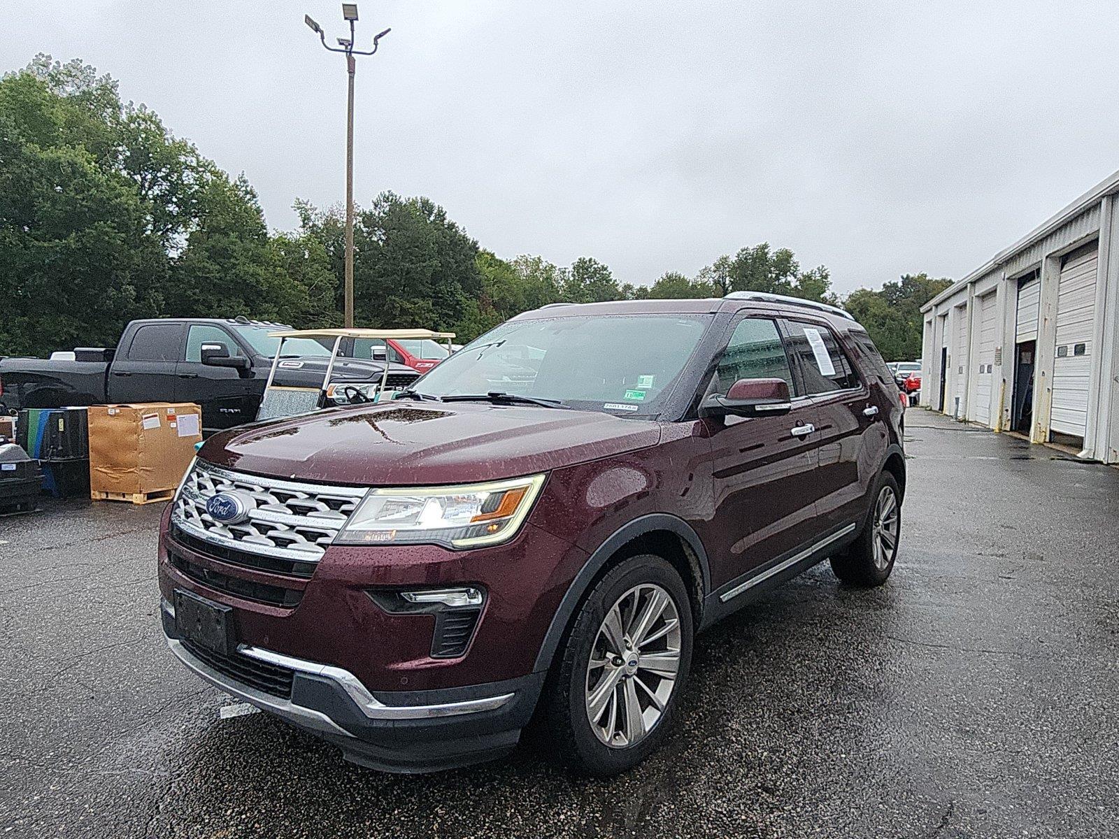 Red (Burgundy Velvet Metallic Tinted Clearcoat) 2019 Ford Explorer SUV / Crossover All-Wheel Drive 6-Speed Automatic