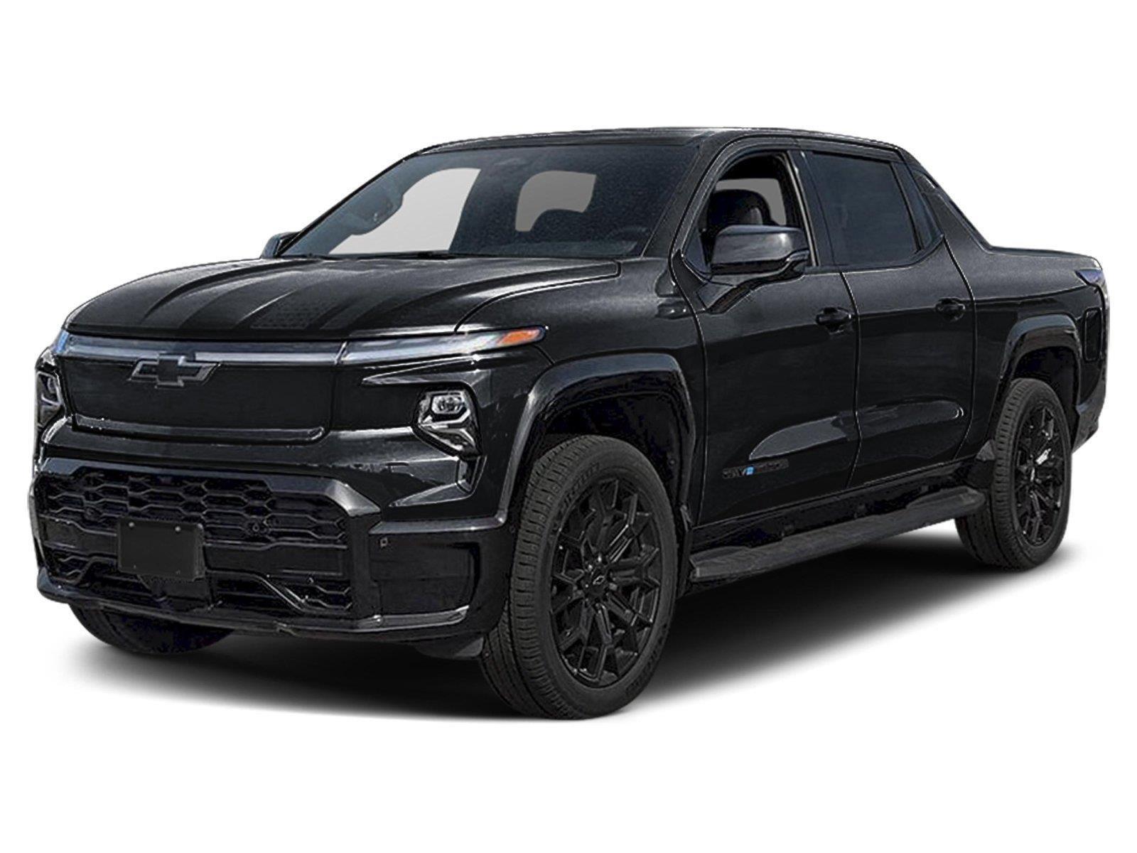 Black 2026 Chevrolet Silverado EV Pickup Truck All-Wheel Drive Automatic