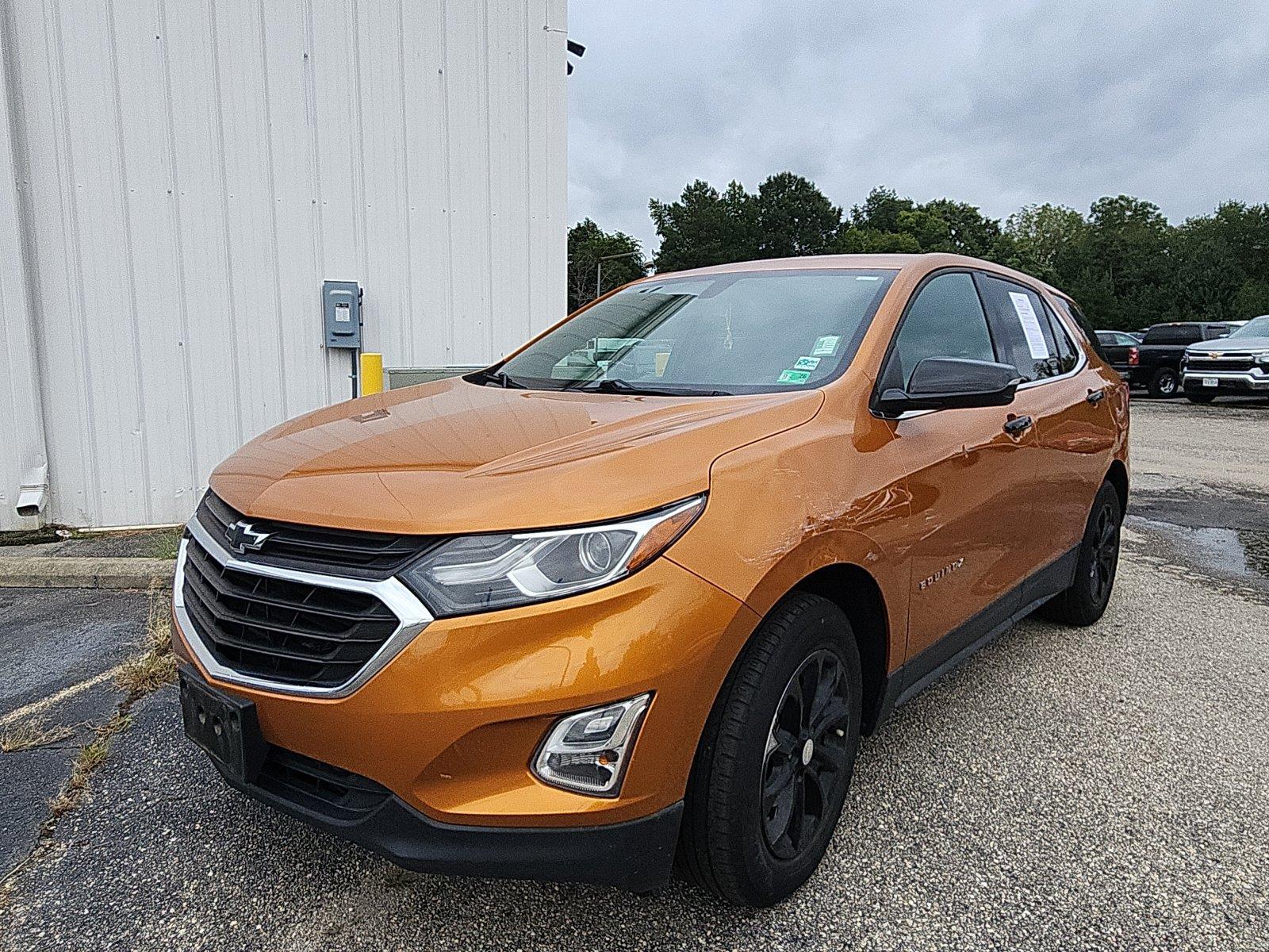 Orange Burst Metallic 2018 Chevrolet Equinox SUV / Crossover Four-Wheel Drive 6-Speed Automatic Overdrive