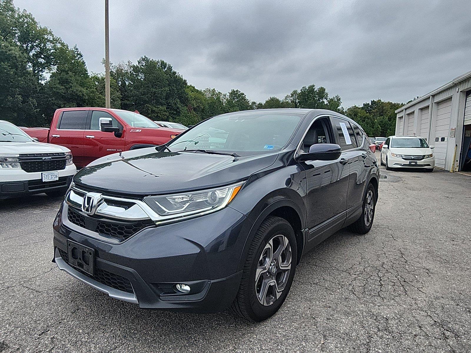 Gray (Gunmetal Metallic) 2019 Honda CR-V SUV / Crossover All-Wheel Drive Continuously Variable Transmission