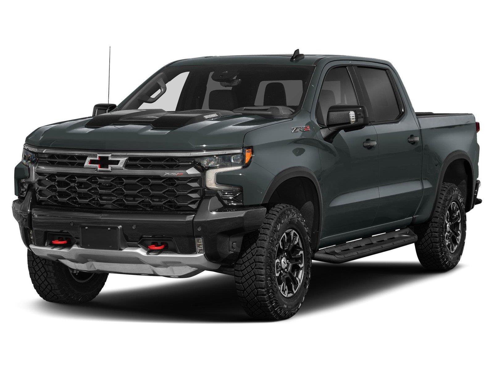 Cypress Gray 2025 Chevrolet Silverado 1500 Pickup Truck Four-Wheel Drive Automatic