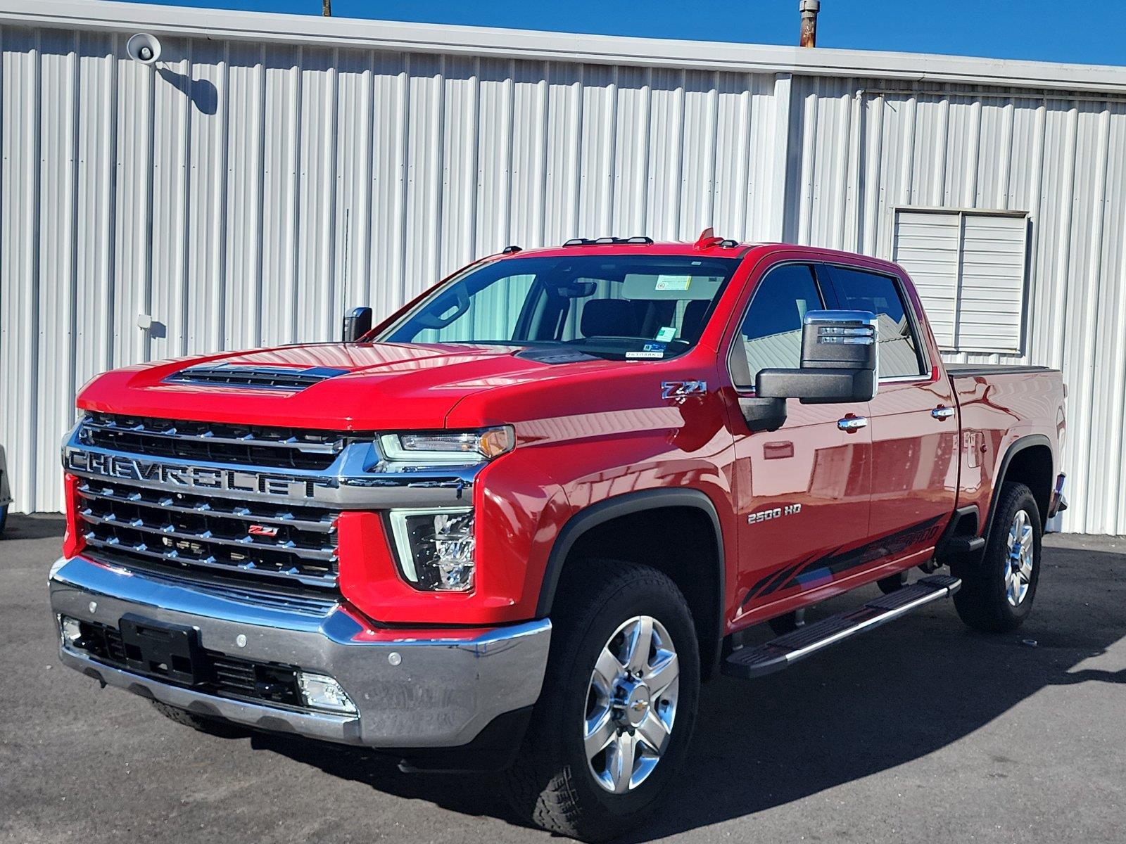 Red Hot 2021 Chevrolet Silverado 2500HD Pickup Truck Four-Wheel Drive 6-Speed Automatic