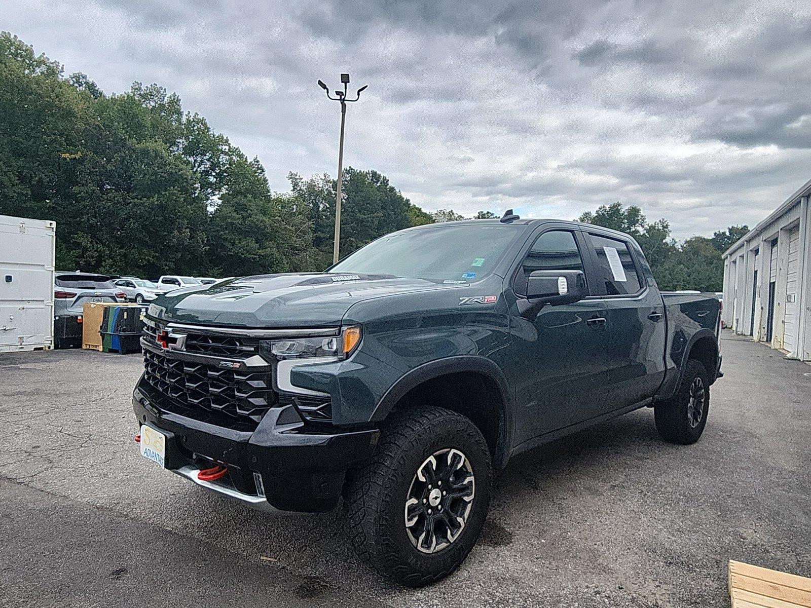 Cypress Gray 2025 Chevrolet Silverado 1500 Pickup Truck Four-Wheel Drive Automatic